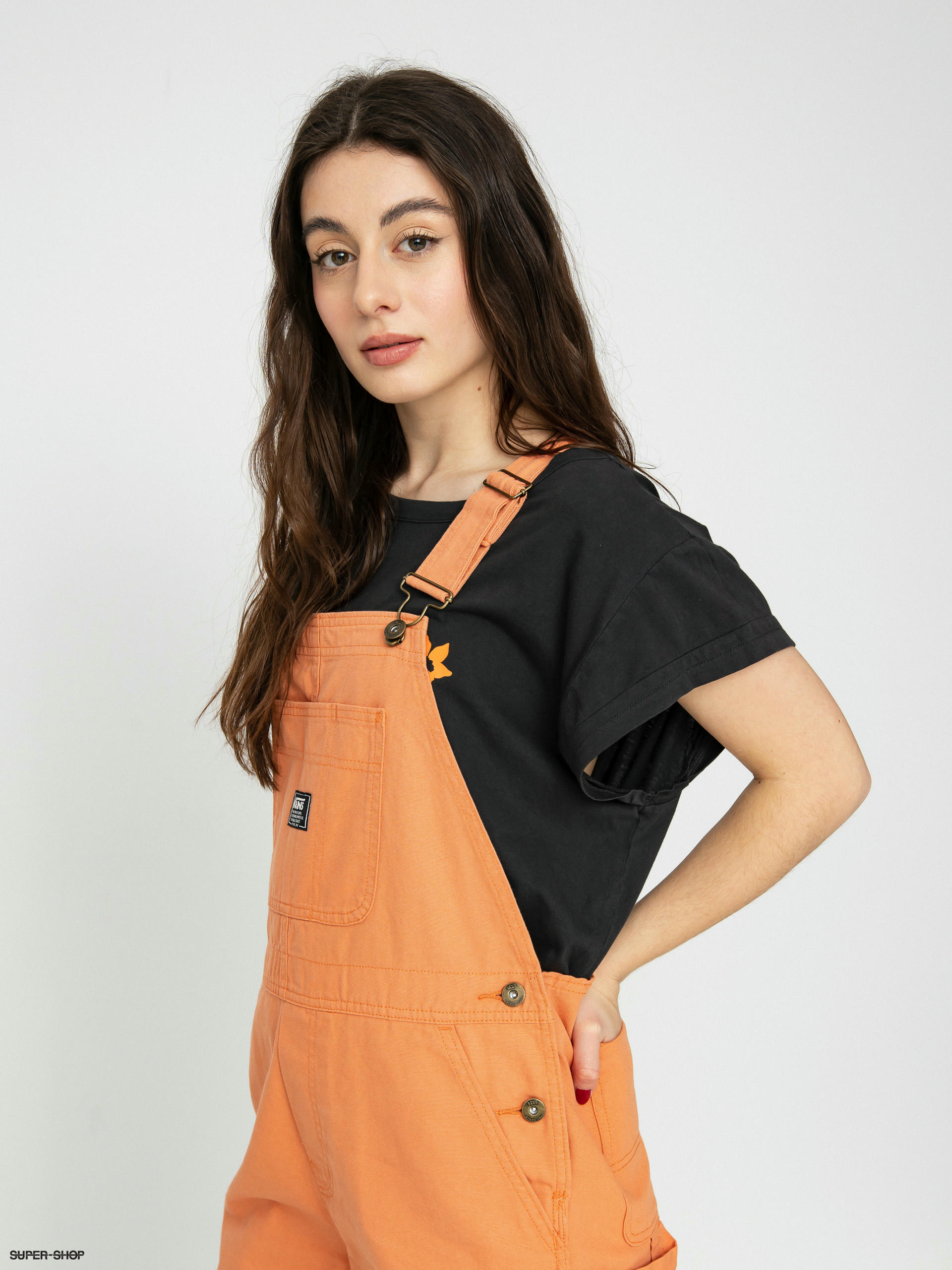 Vans shorts on sale womens Orange