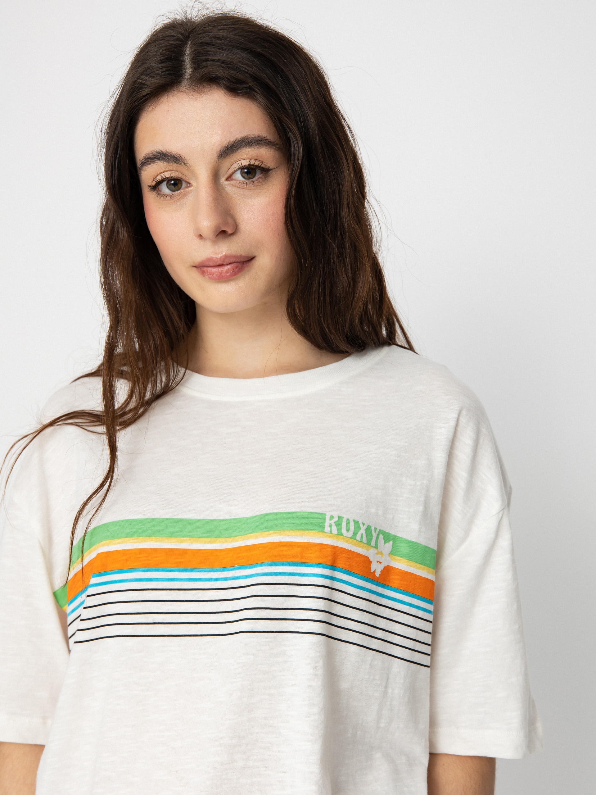 Roxy Vibrations Beach T-shirt Wmn (snow white)