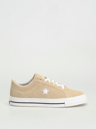 Converse One Star Pro Ox Shoes (oat milk/white/black)