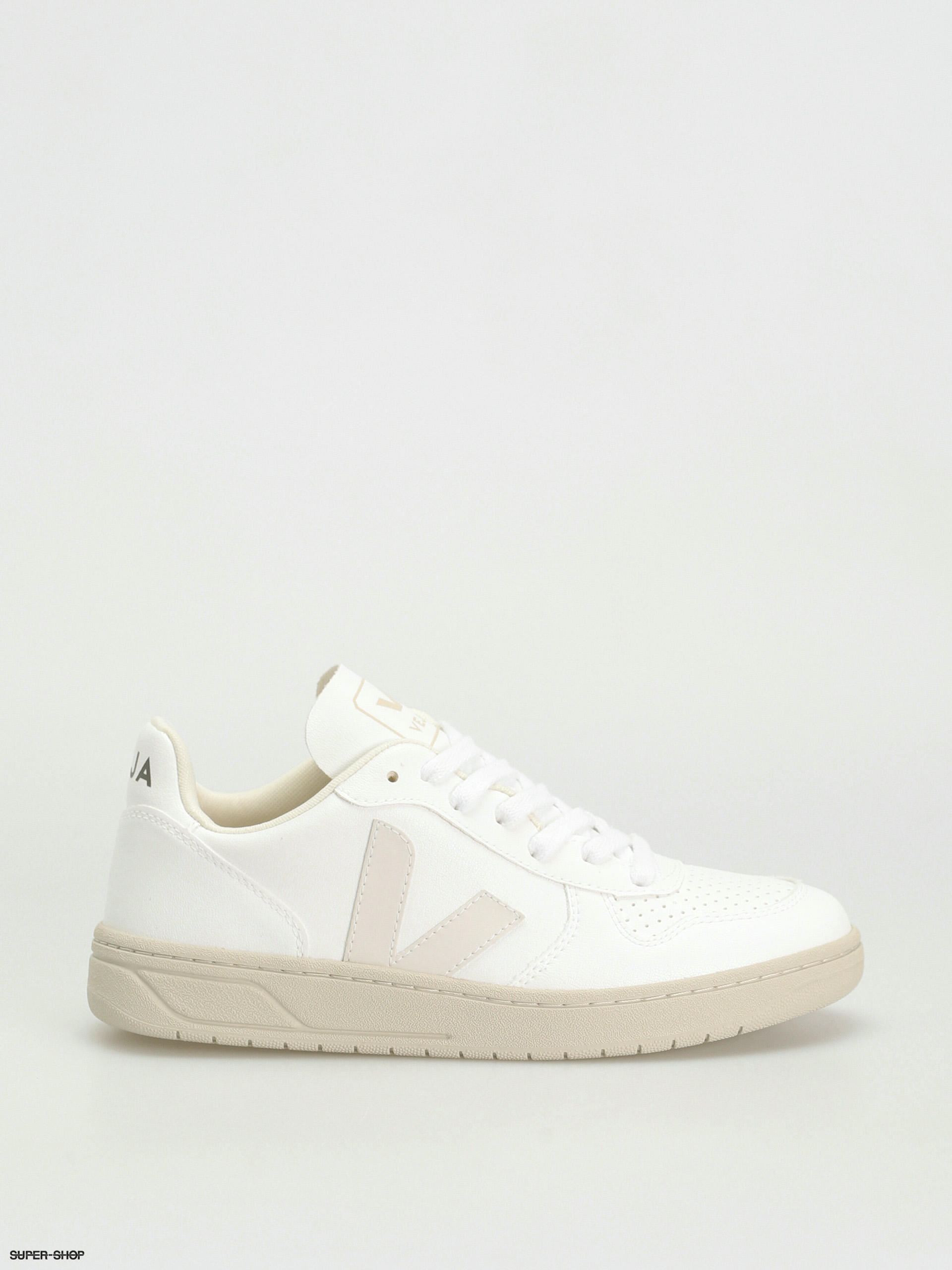 Veja v1 white sales petal pink