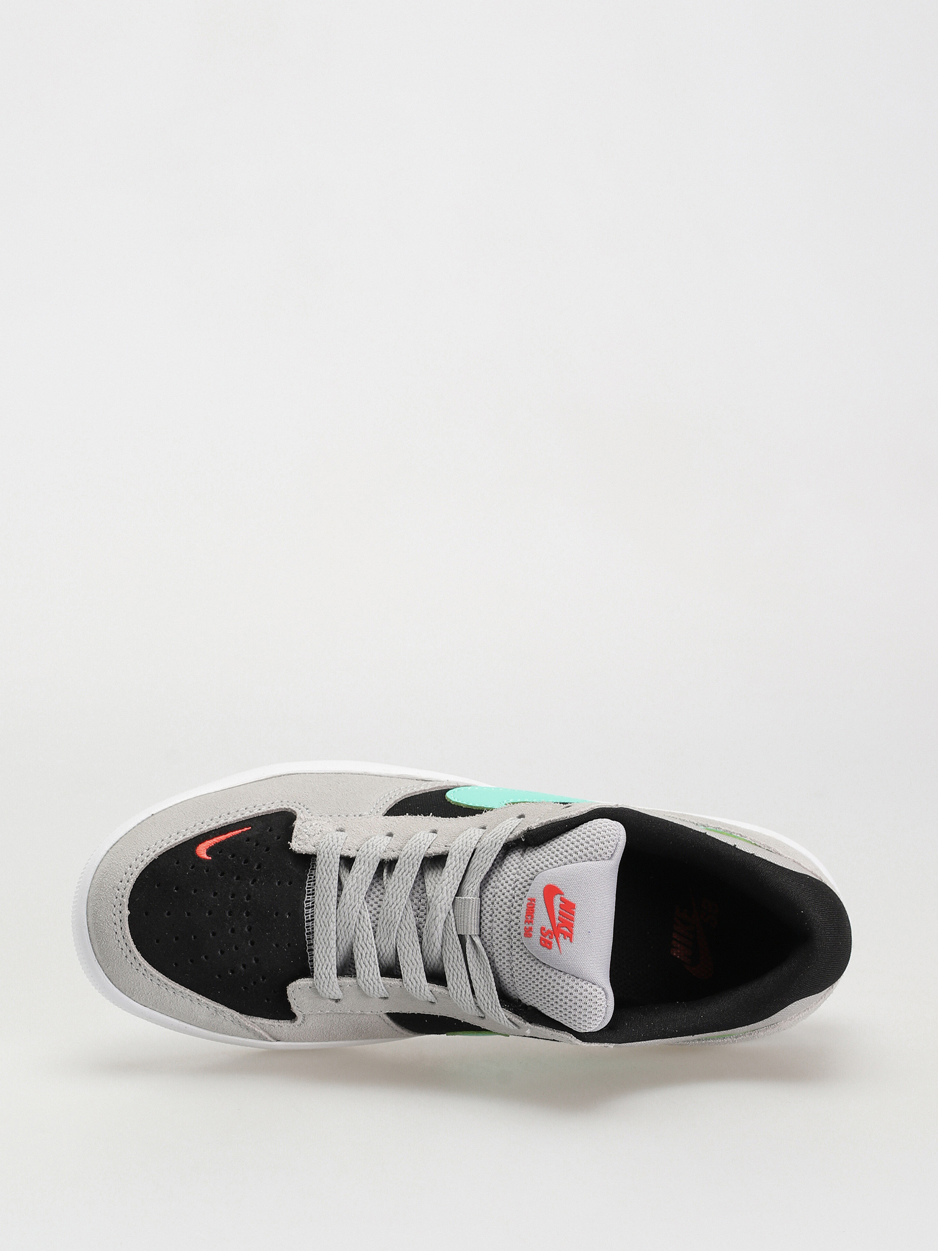 Nike SB Force 58 Shoes - grey (wolf grey/light menta black