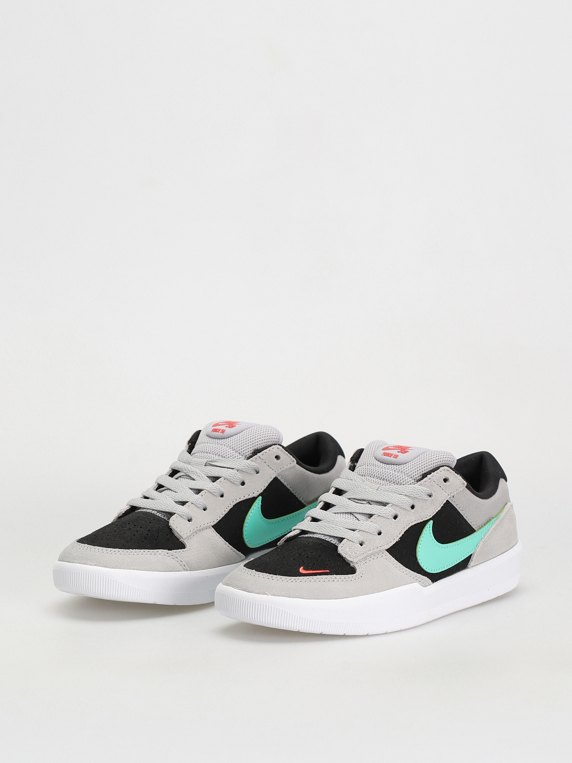 Nike SB Force 58 Shoes (wolf grey/light menta black wolf grey)
