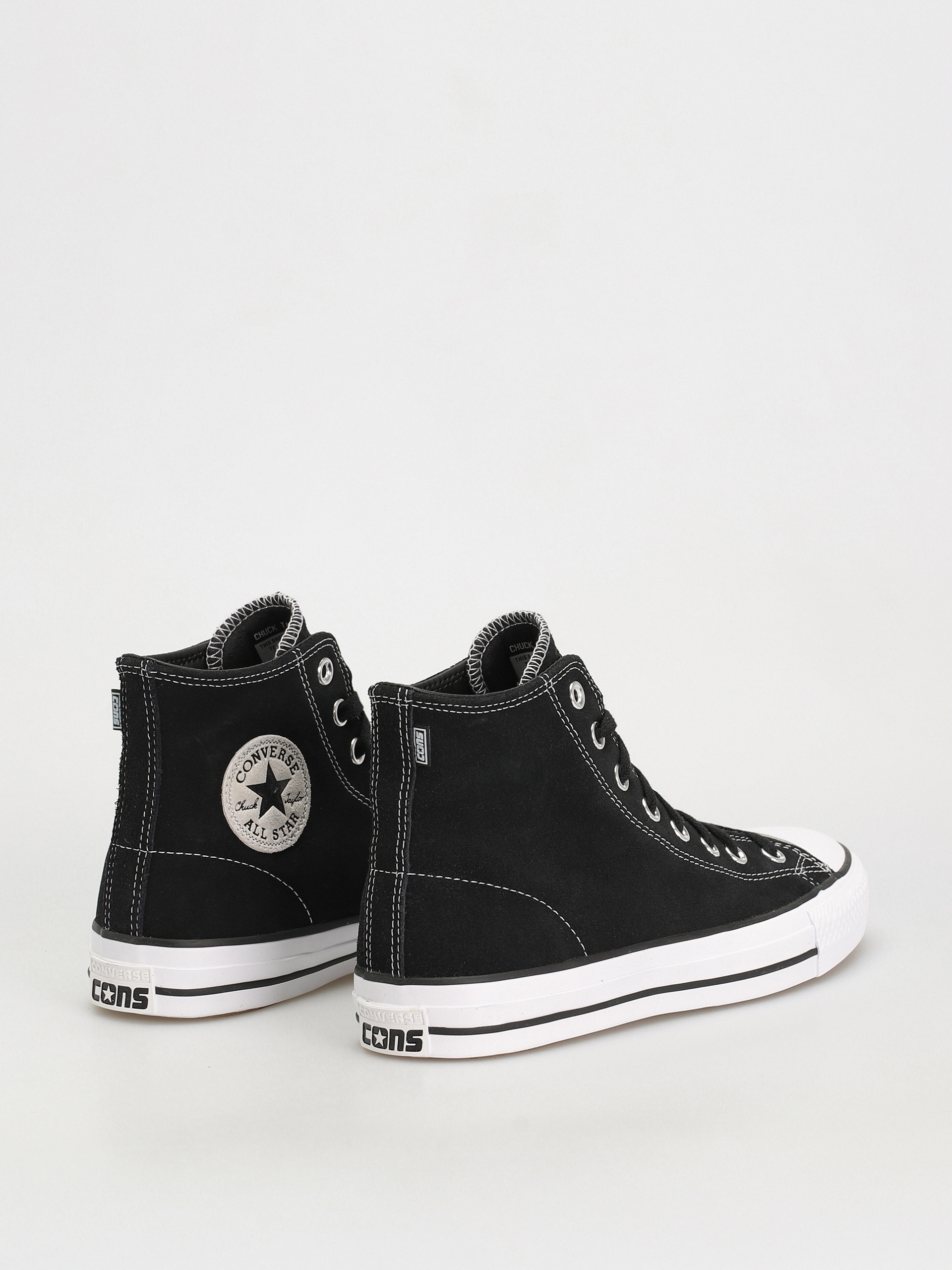 Converse Trampki Chuck Taylor All Star Pro Hi Shoes (black/black/white)