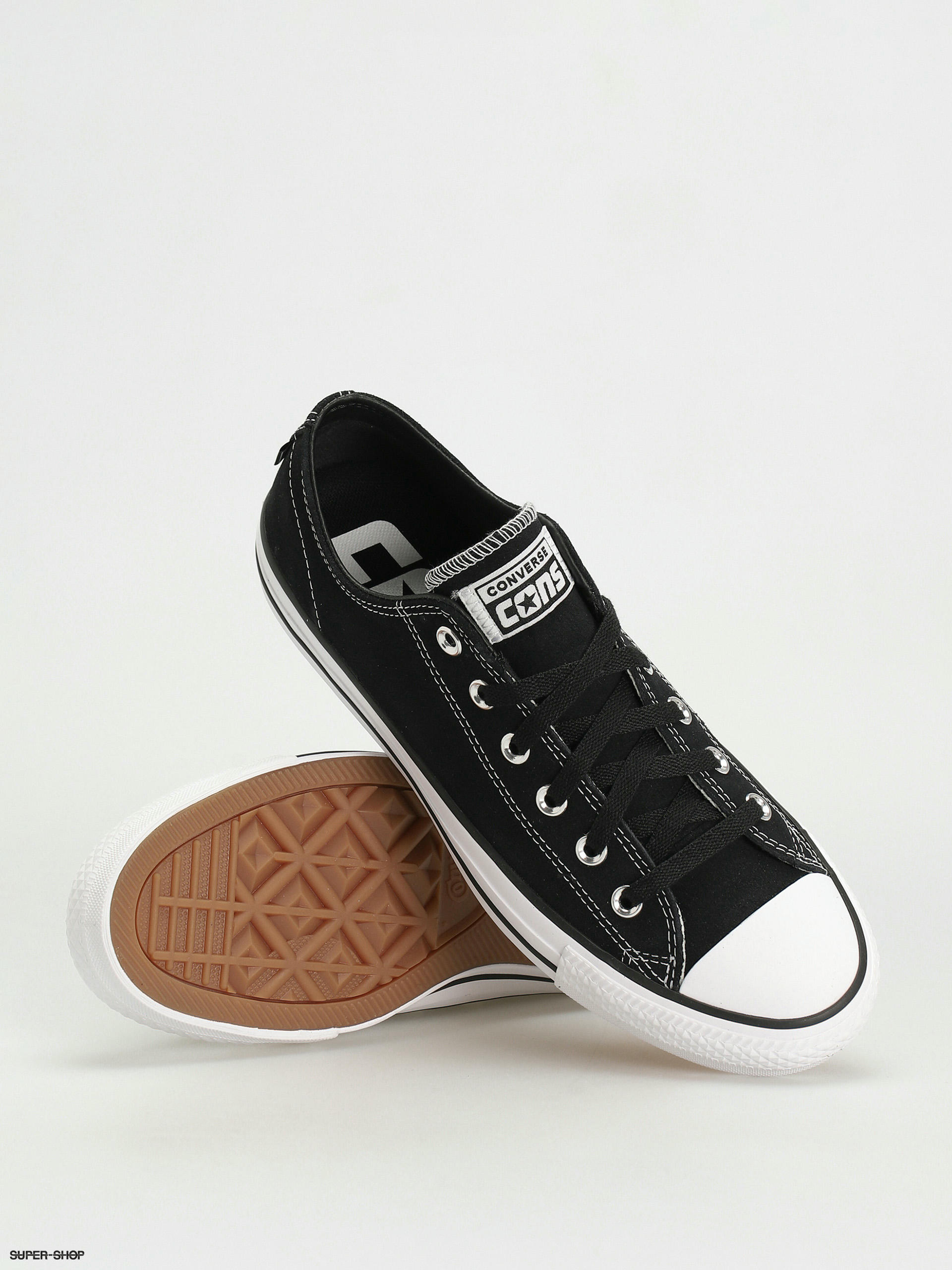 Converse Chuck Taylor All Star Pro Ox Chucks (black/black/white)