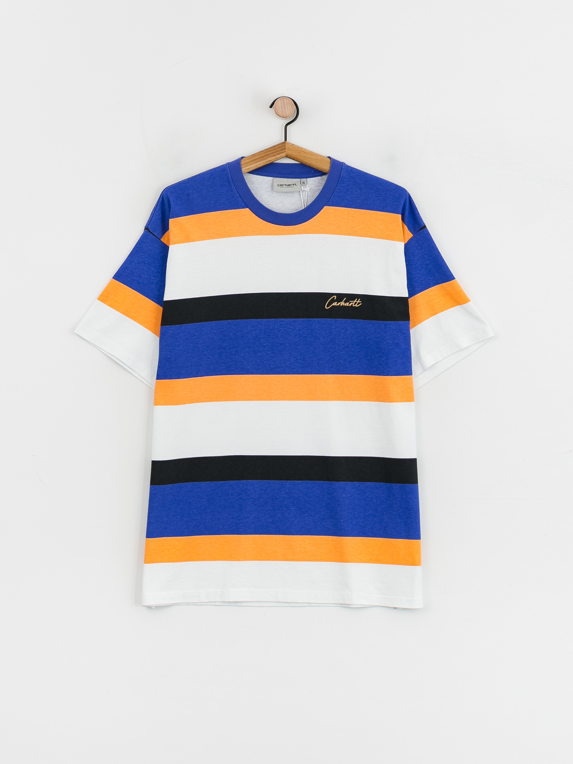 Carhartt WIP Crouser T-Shirt (crouser stripe lazurite)