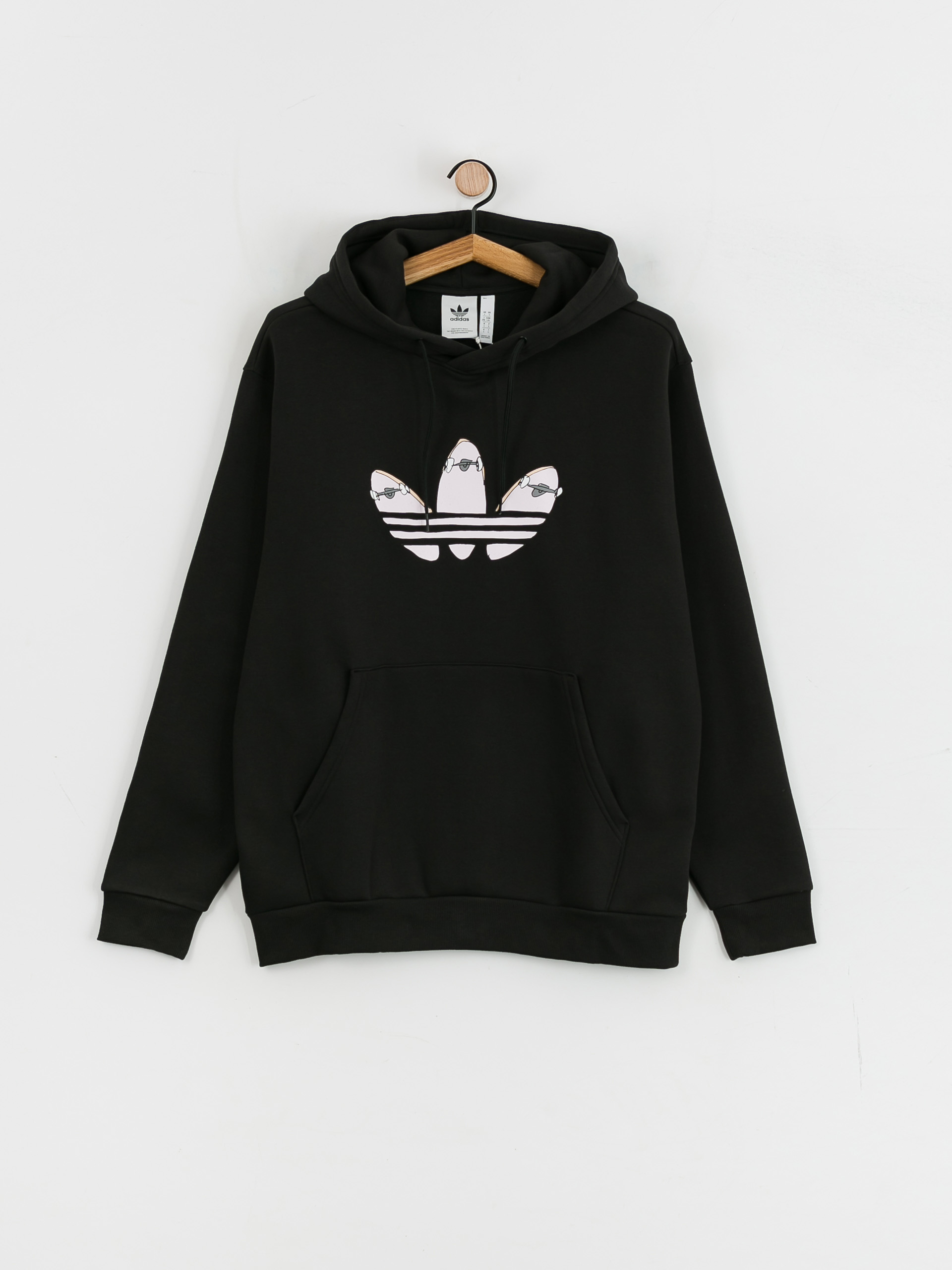 adidas H Jones HD Hoodie (black/almpnk)