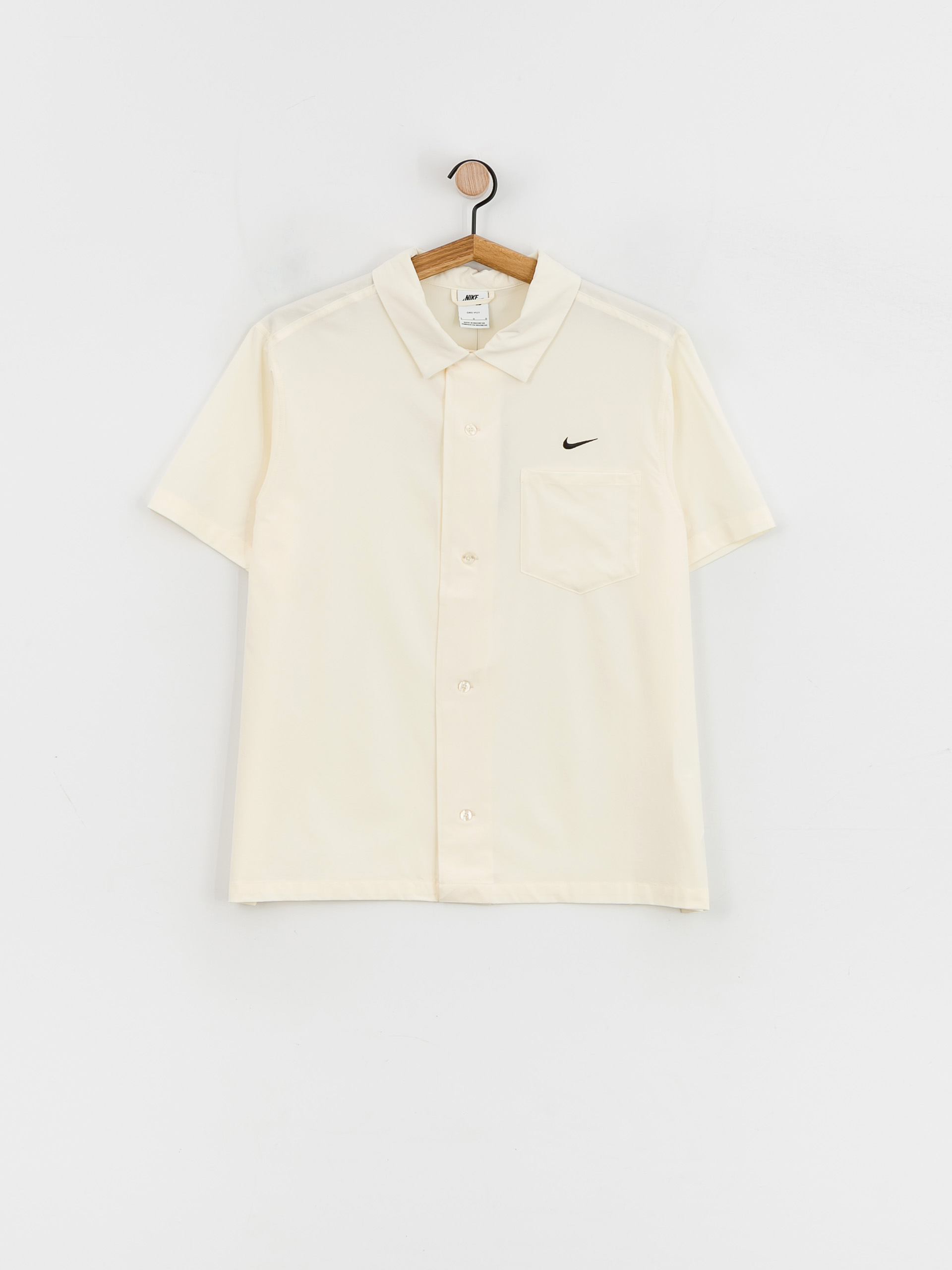 Nike SB Bowling Button Up Shirt (coconut milk/black)