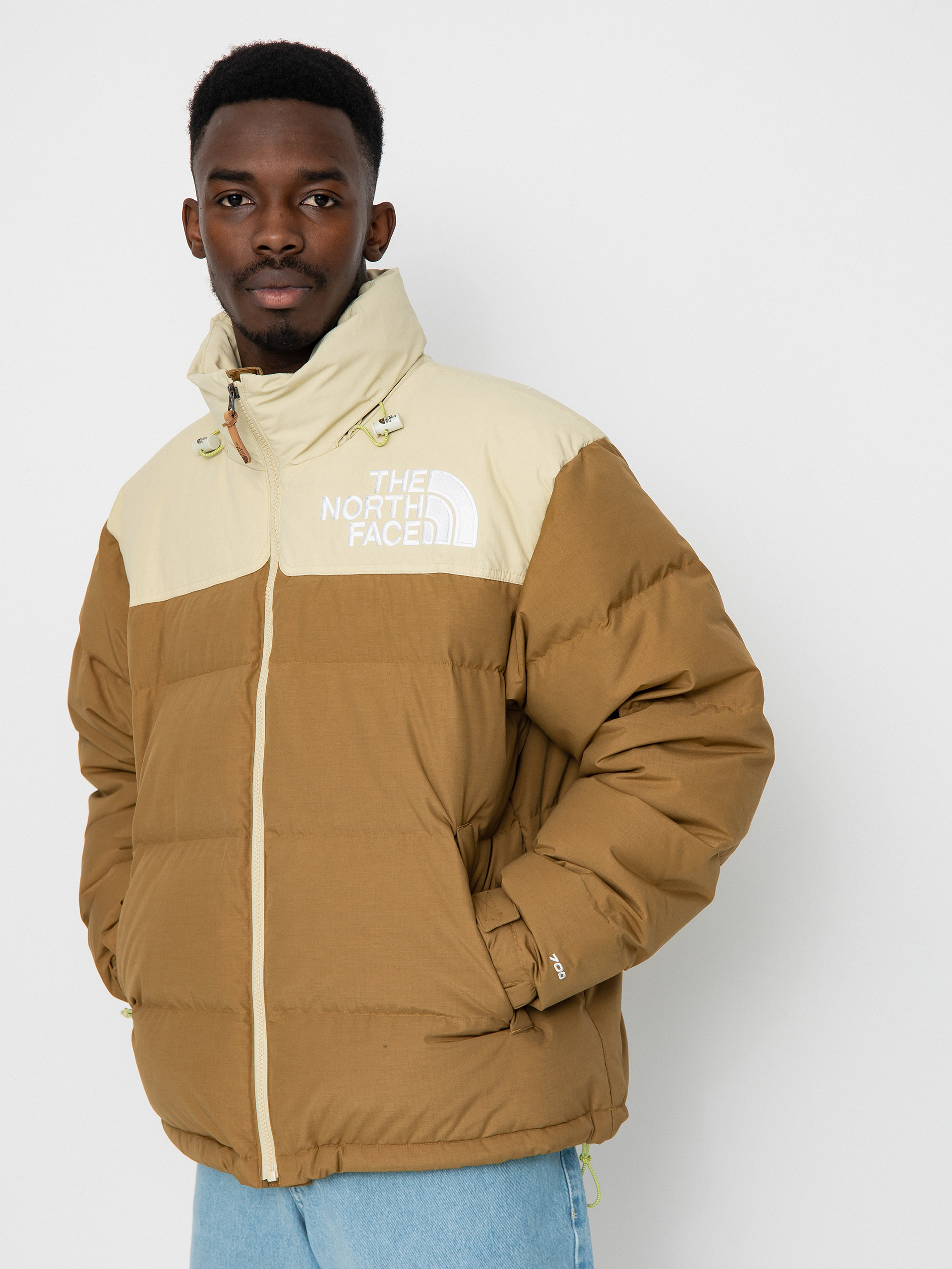 The North Face 92 Low-Fi Hi-Tek Nuptse Jacket (utility brown/gravel)