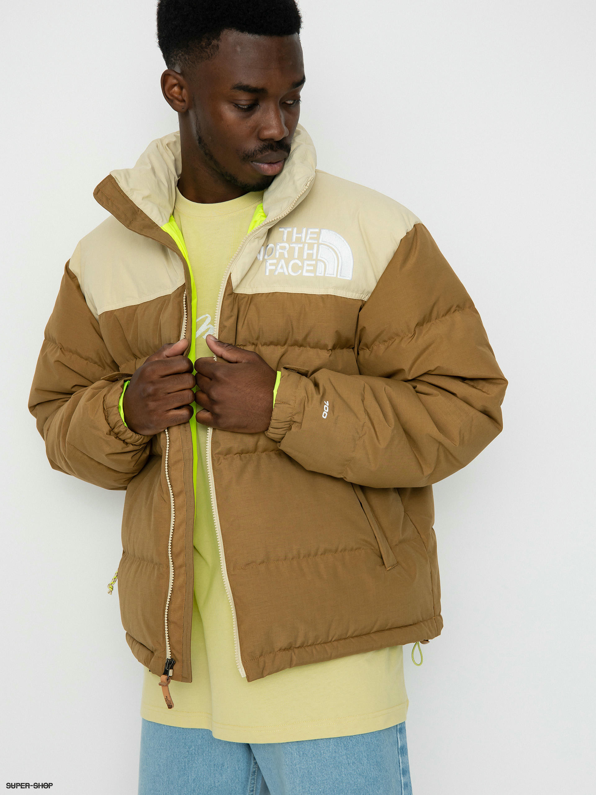 North face store puffer bomber jacket