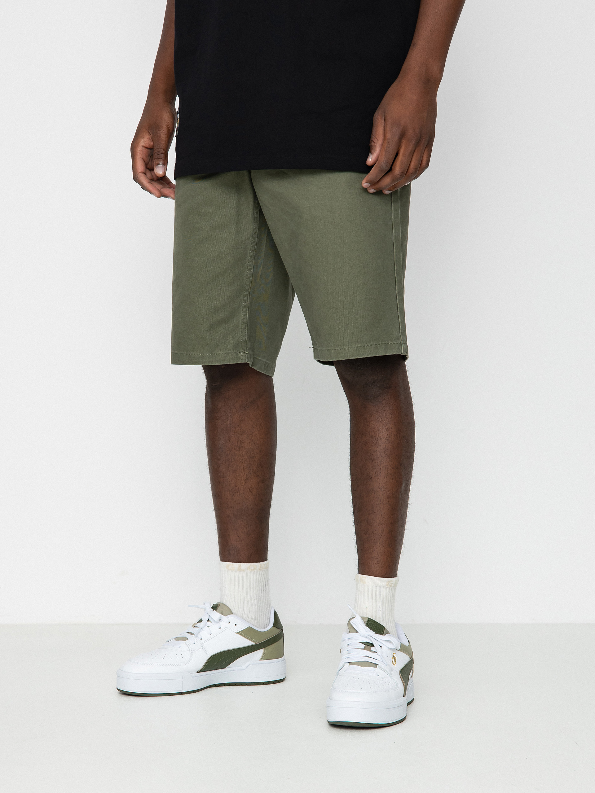 MassDnm Signature 2.0 Tapered Fit Shorts (olive)