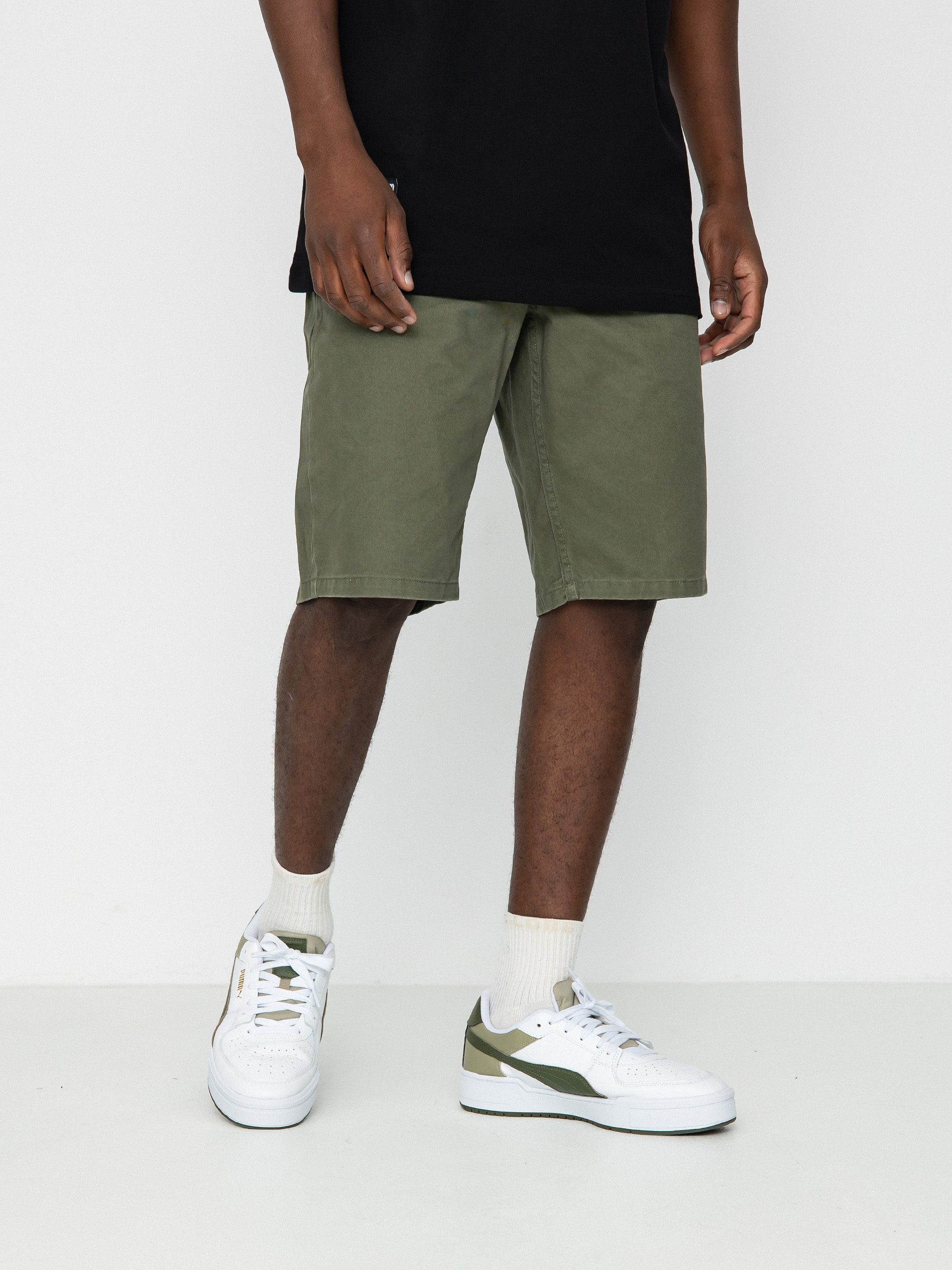 MassDnm Signature 2.0 Tapered Fit Shorts (olive)