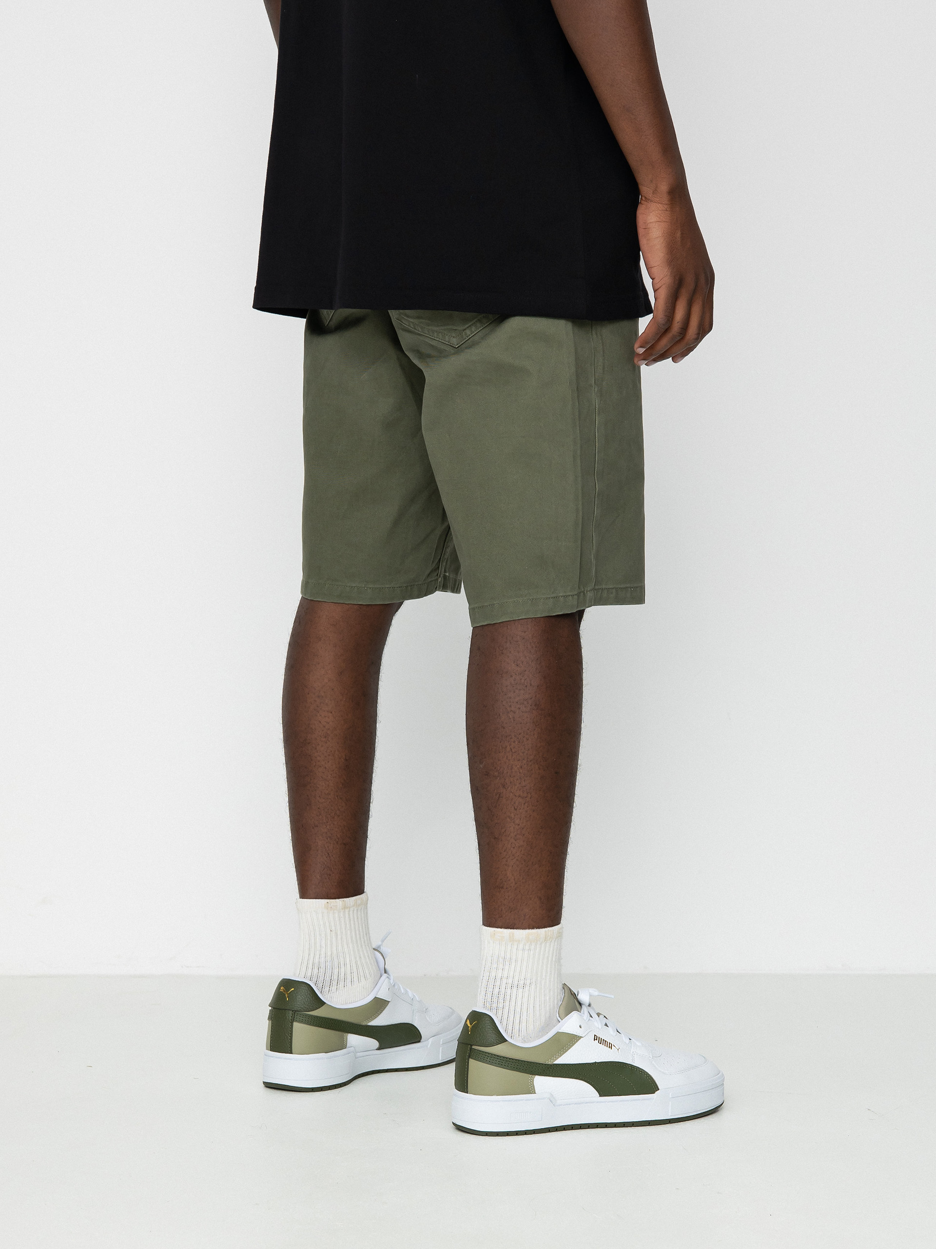 MassDnm Signature 2.0 Tapered Fit Shorts (olive)