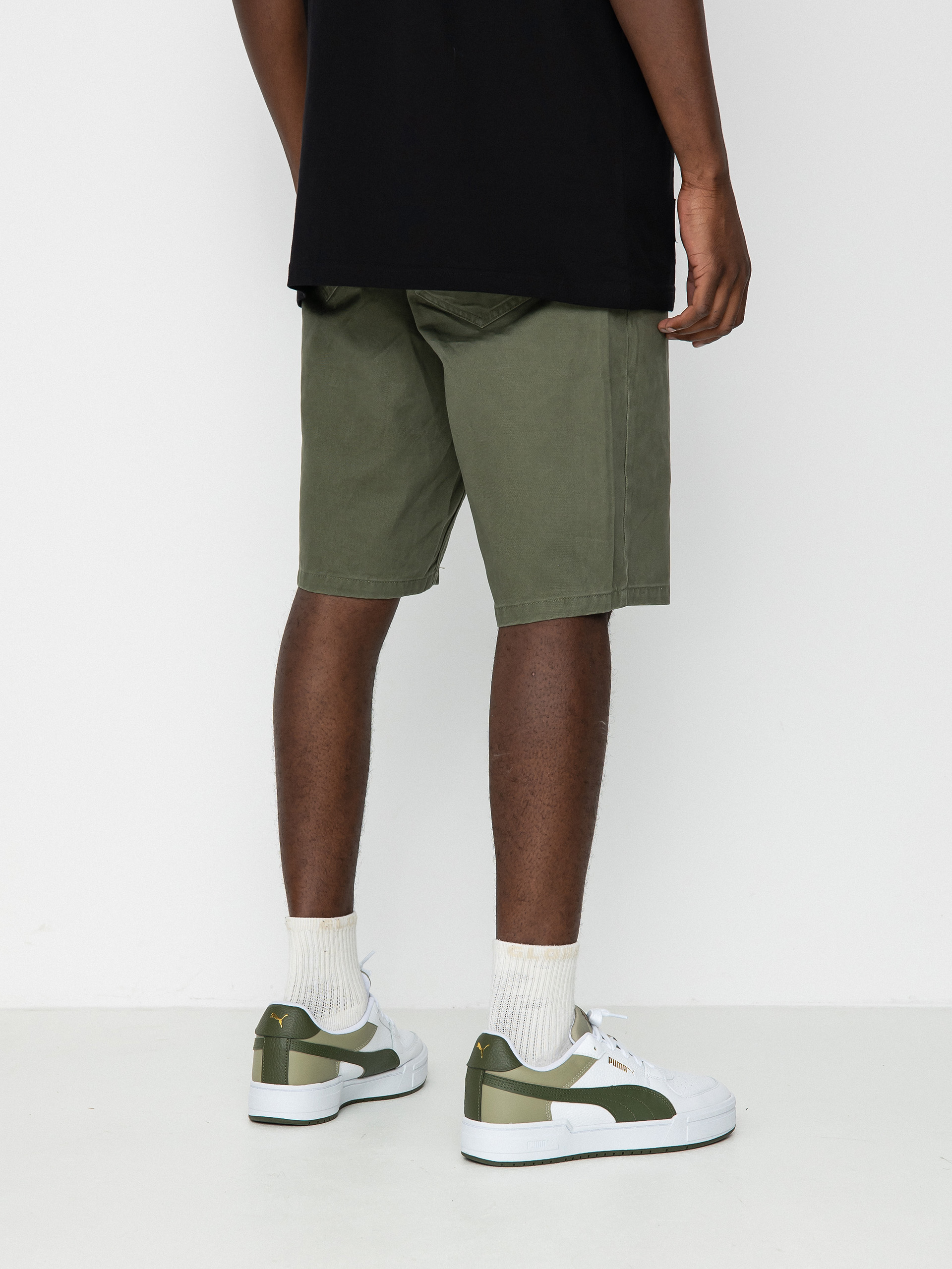MassDnm Signature 2.0 Tapered Fit Shorts (olive)