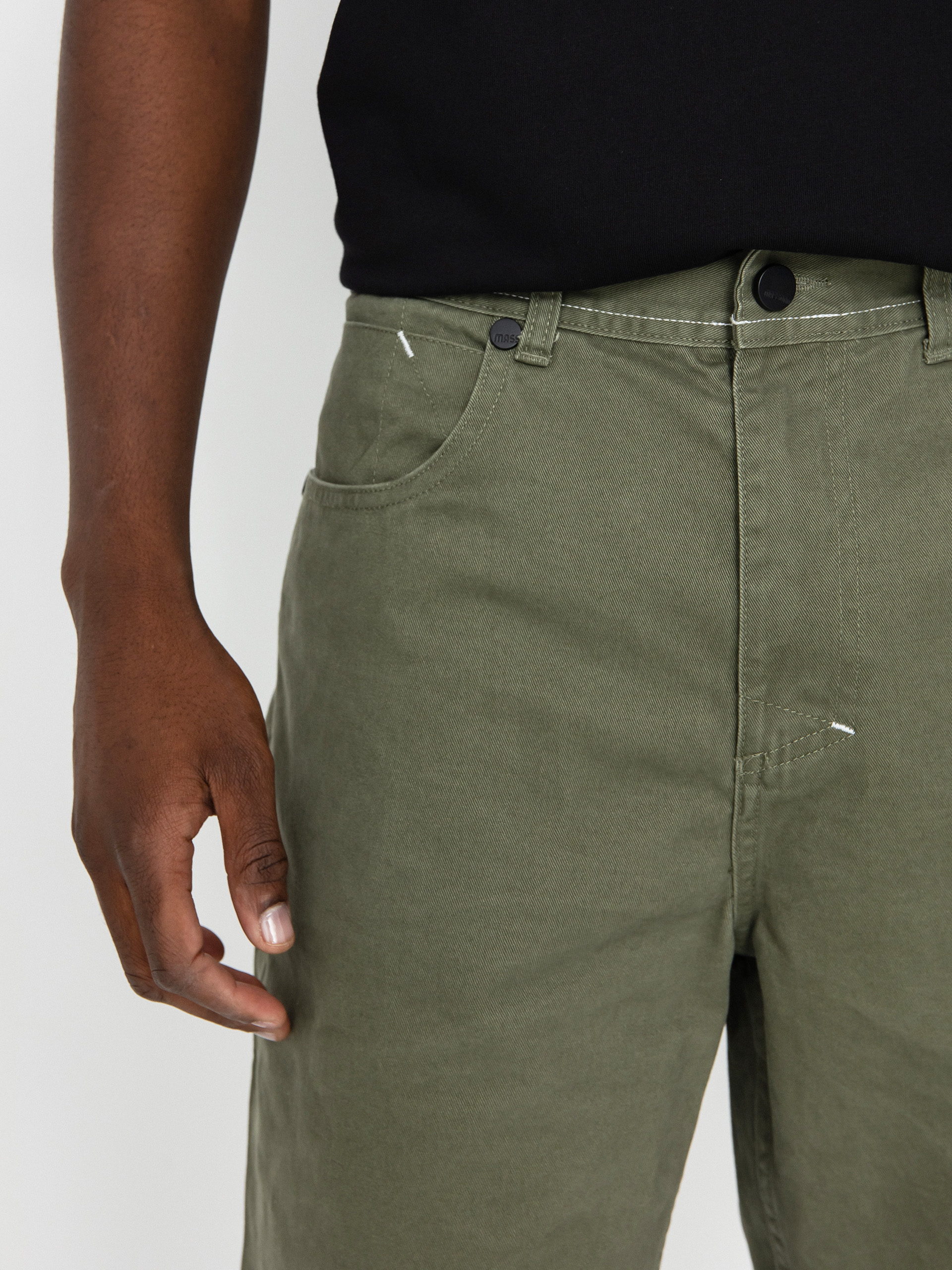 MassDnm Signature 2.0 Tapered Fit Shorts (olive)