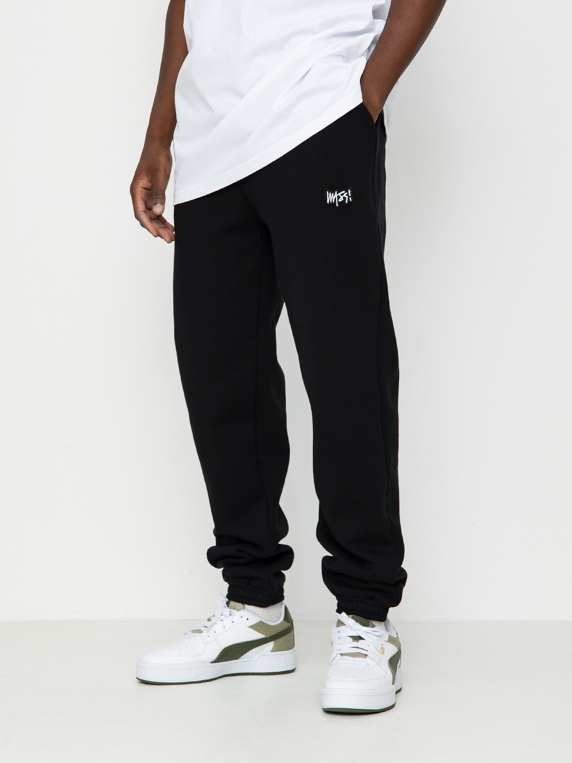 MassDnm Signature Patch Sweatpants Hose (black)