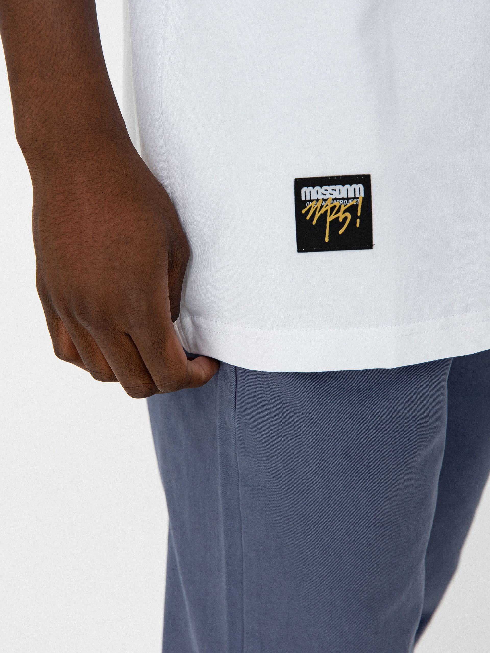 MassDnm Bulletproof T-shirt (white)