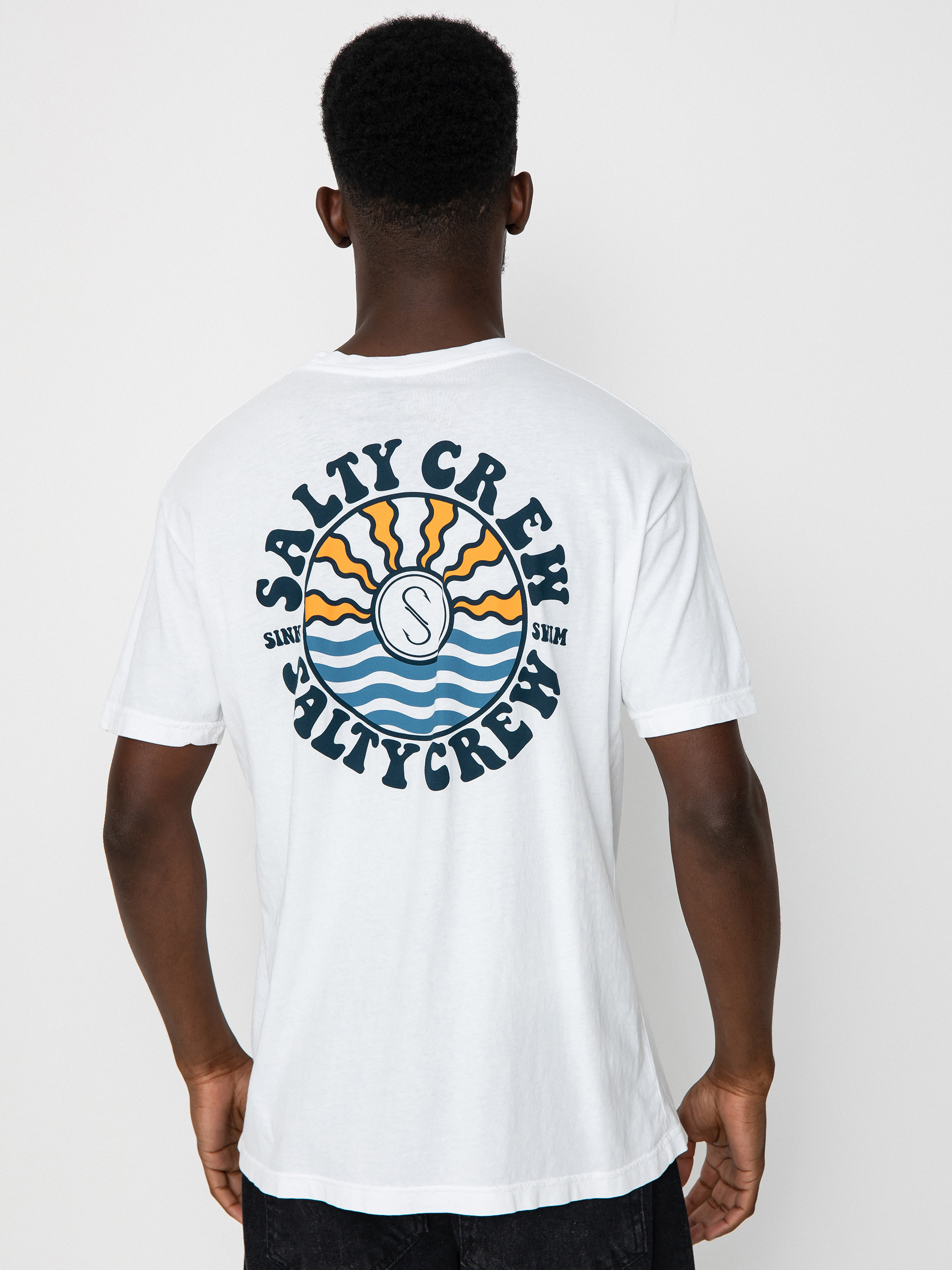 Salty Crew Sun Waves T-shirt (white)