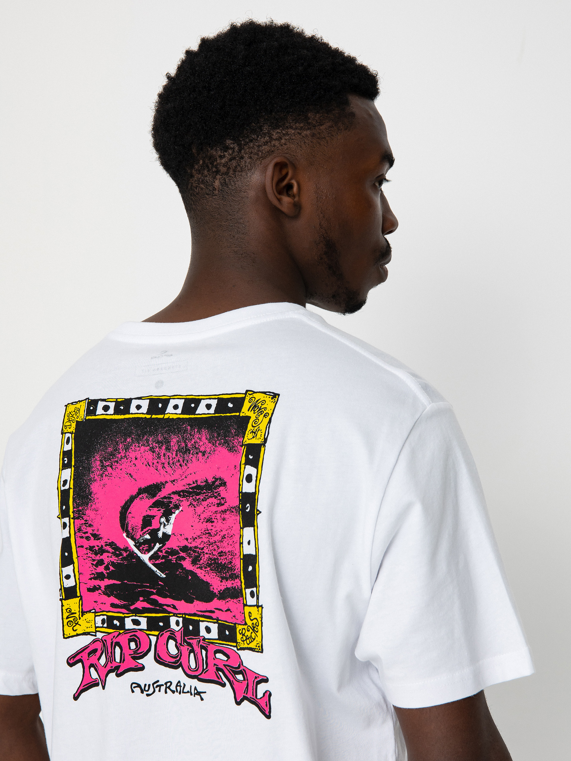 Rip Curl Vintage Slash T-shirt (optical white)