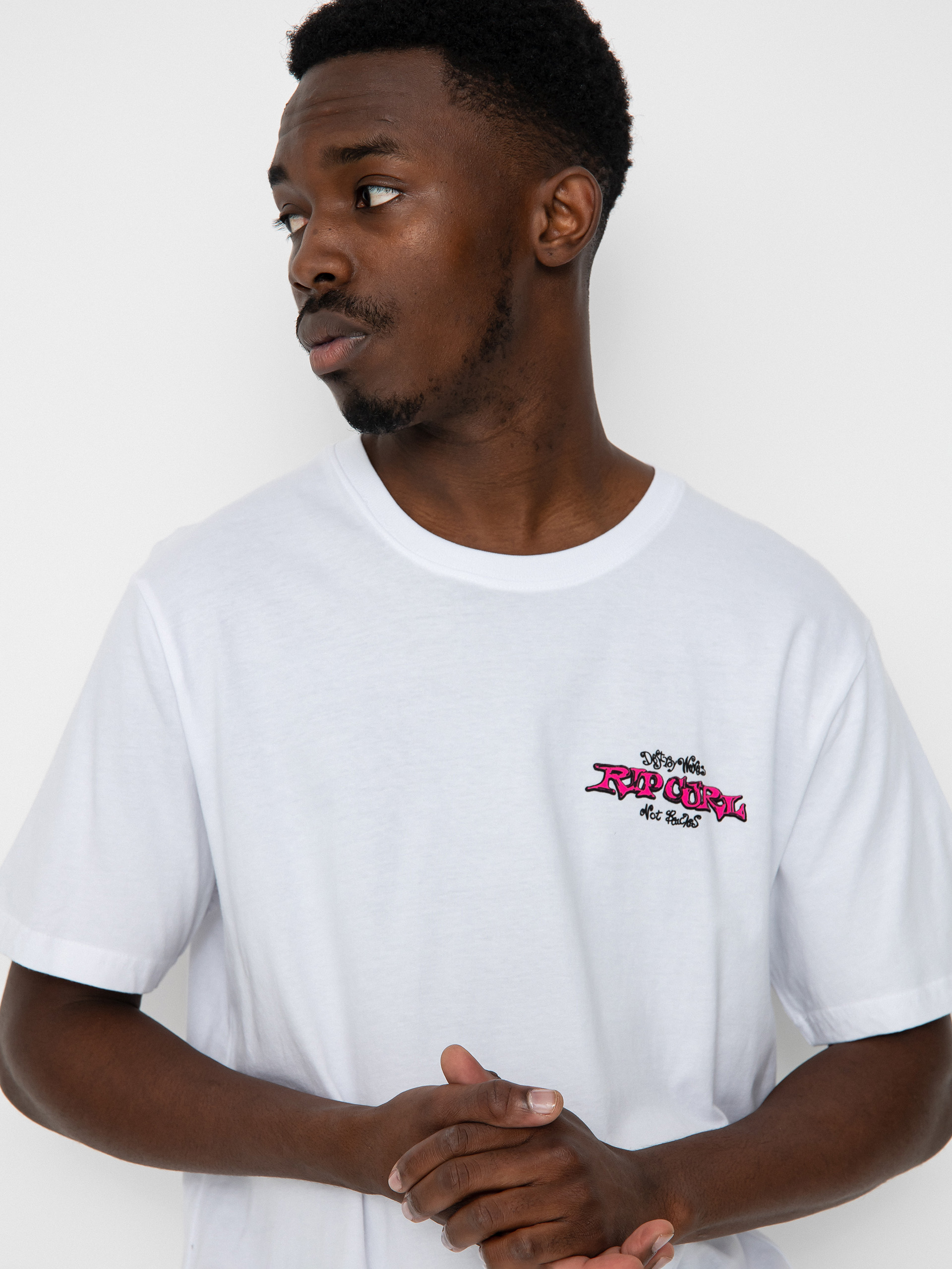 Rip Curl Vintage Slash T-shirt (optical white)