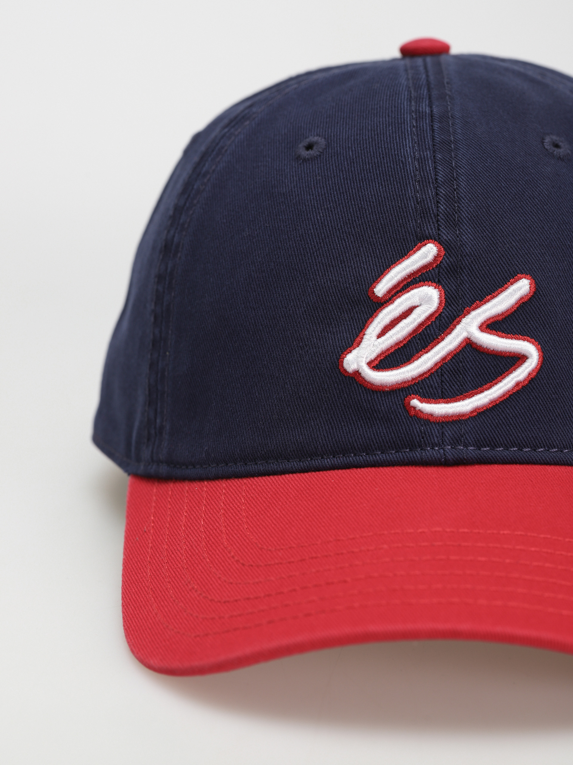 eS Es Script Dad Hat Cap (navy)