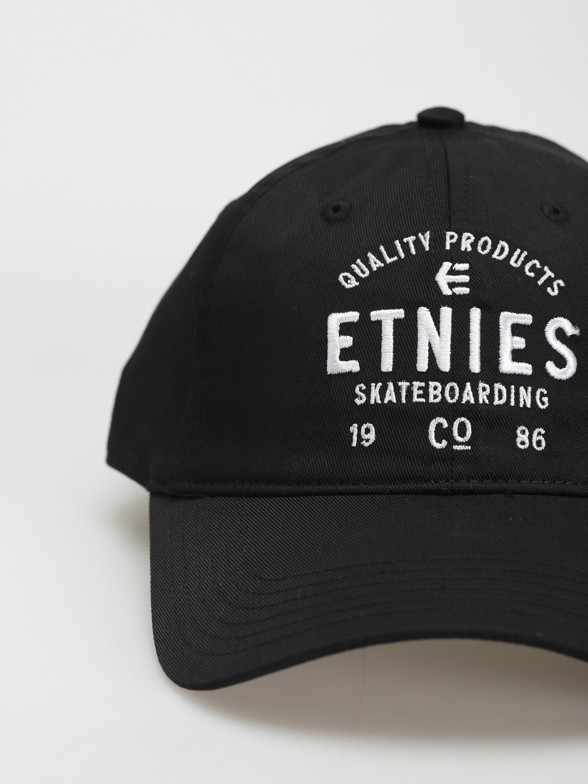Etnies Skate Co Strapback Cap (black/white)