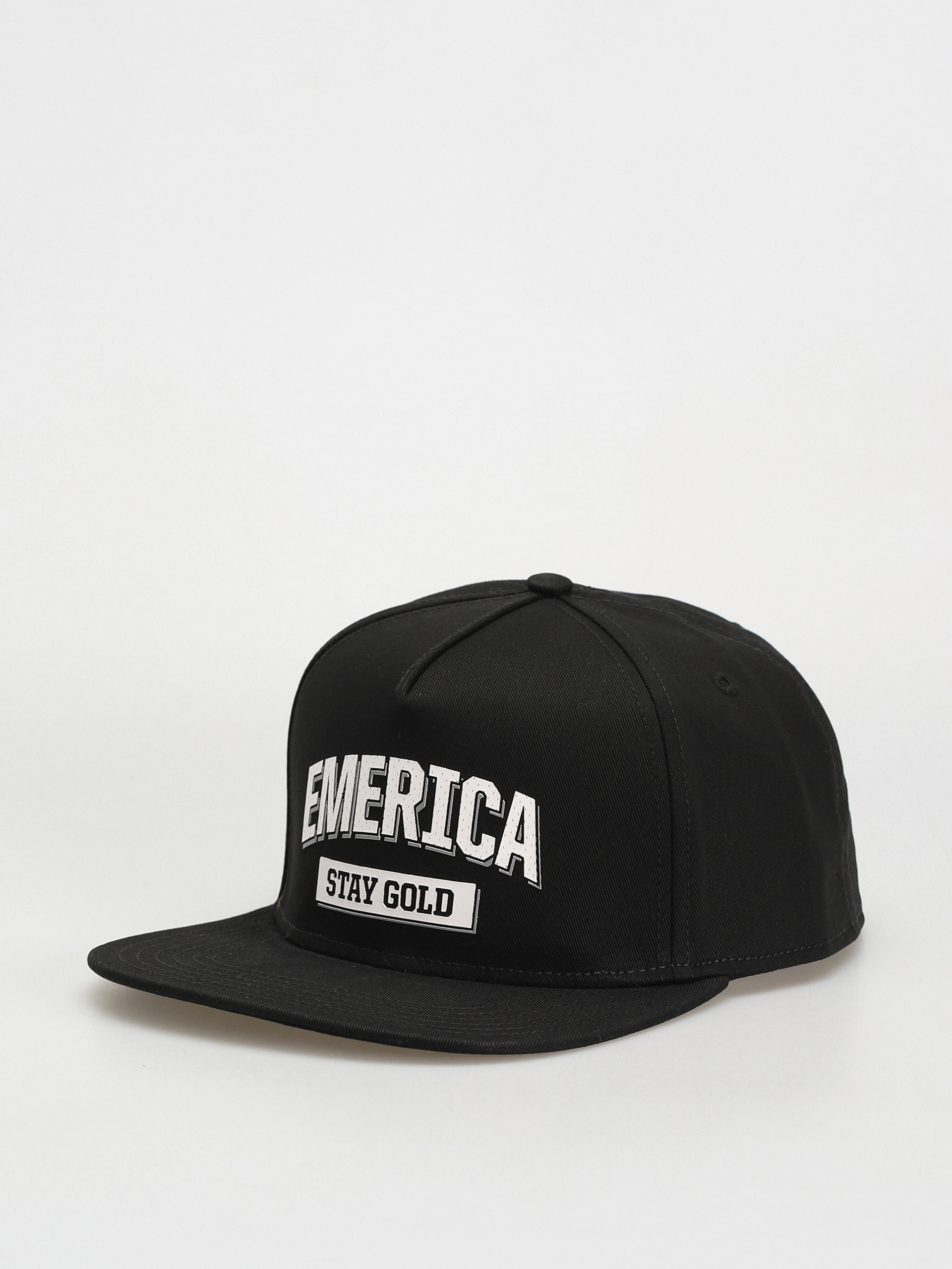 Emerica Team Stay Gold Snapback Cap (black)