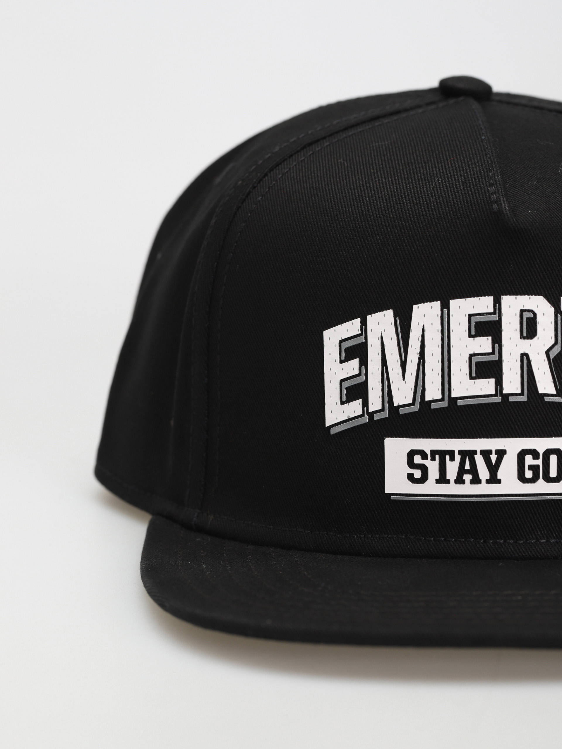 Emerica Team Stay Gold Snapback Cap (black)