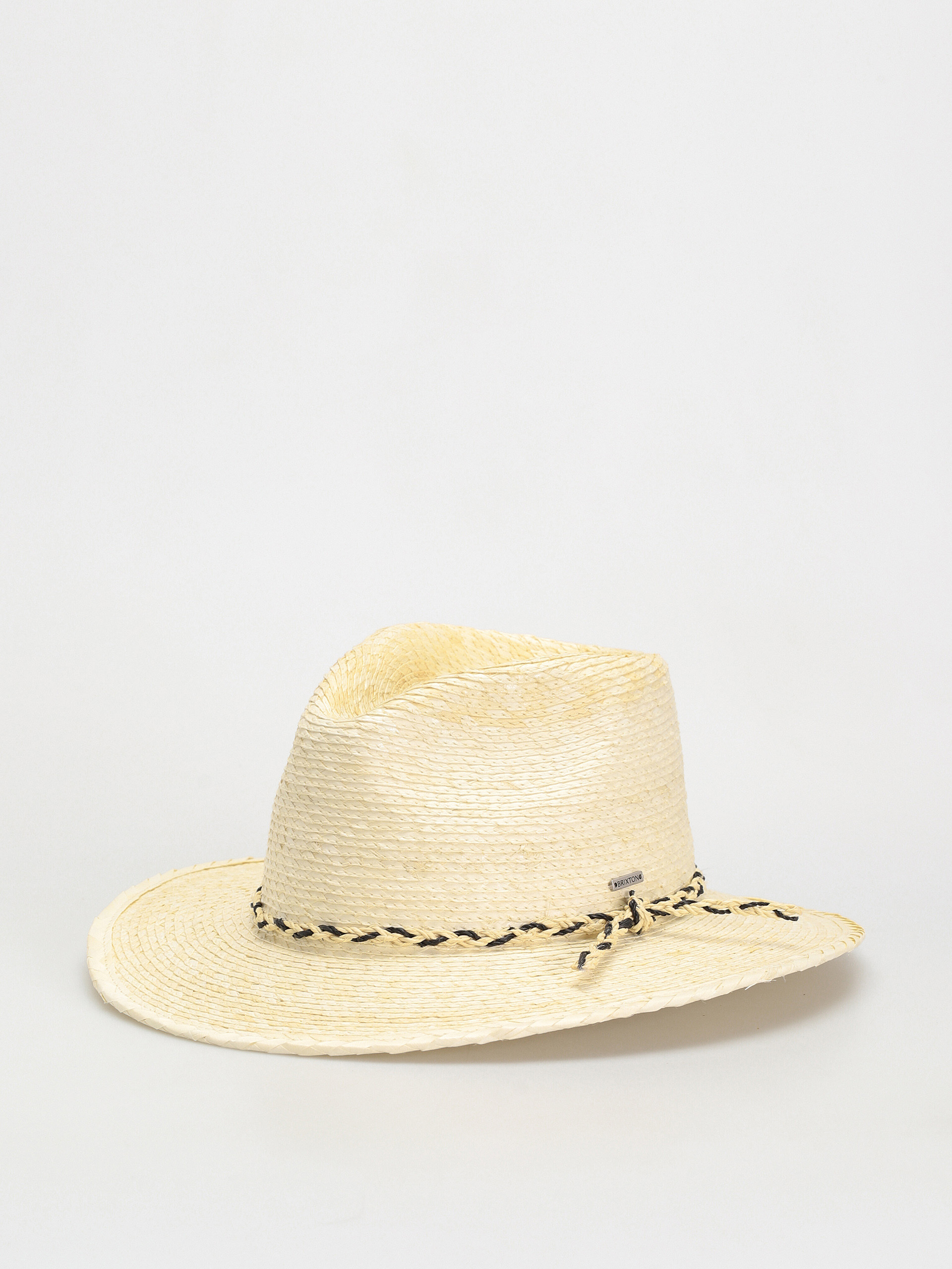 Brixton Messer Western Straw Fedora Hut (natural)