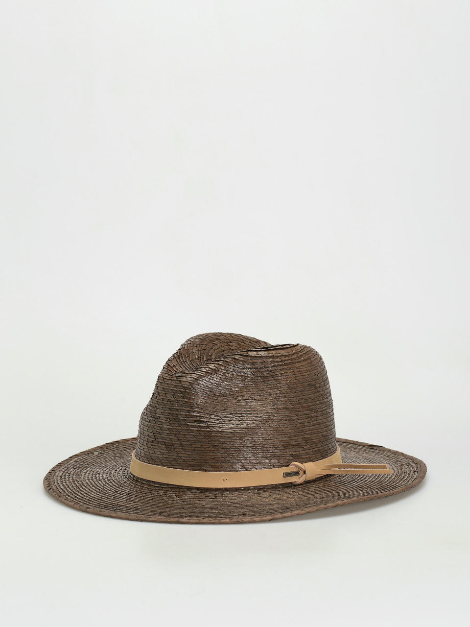 Brixton Field Proper Straw Hat Hut (dark earth/natural)