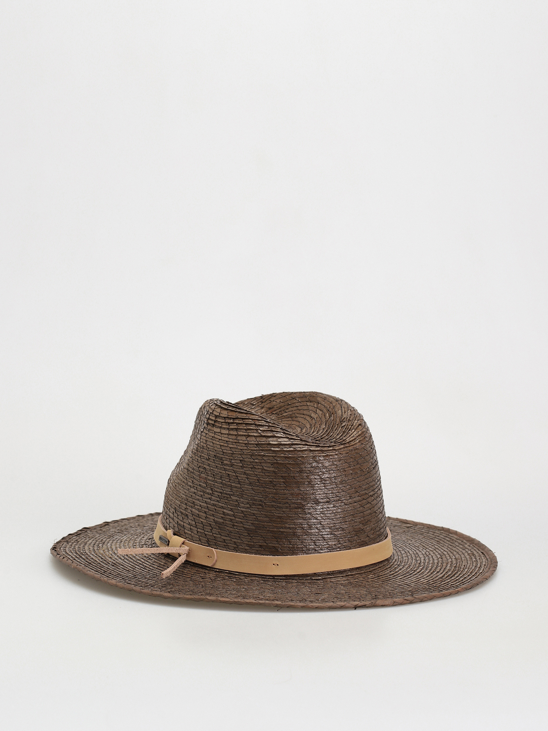 Brixton Field Proper Straw Hat (dark earth/natural)