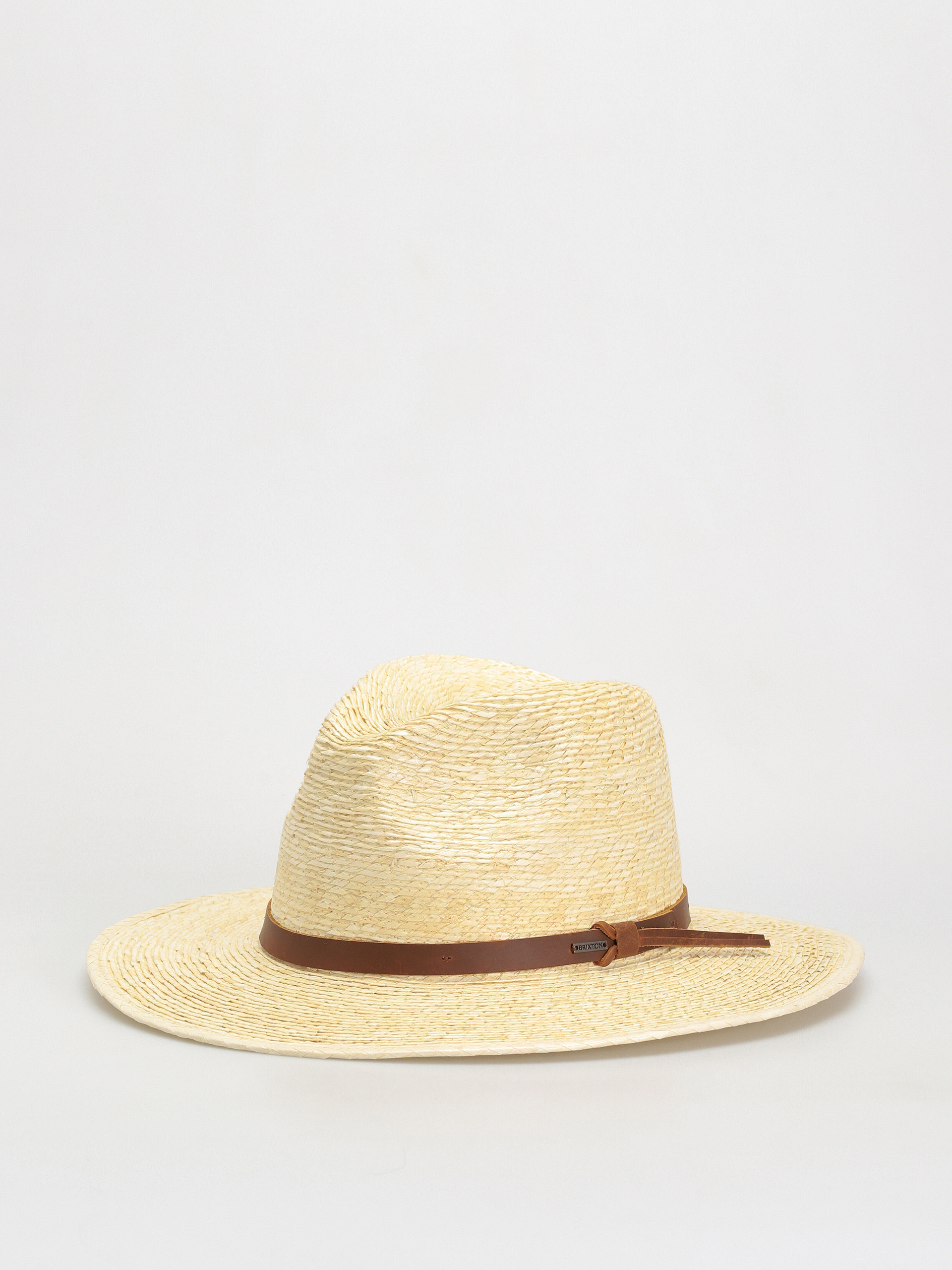 Brixton Field Proper Straw Hat Hut (natural/brown)