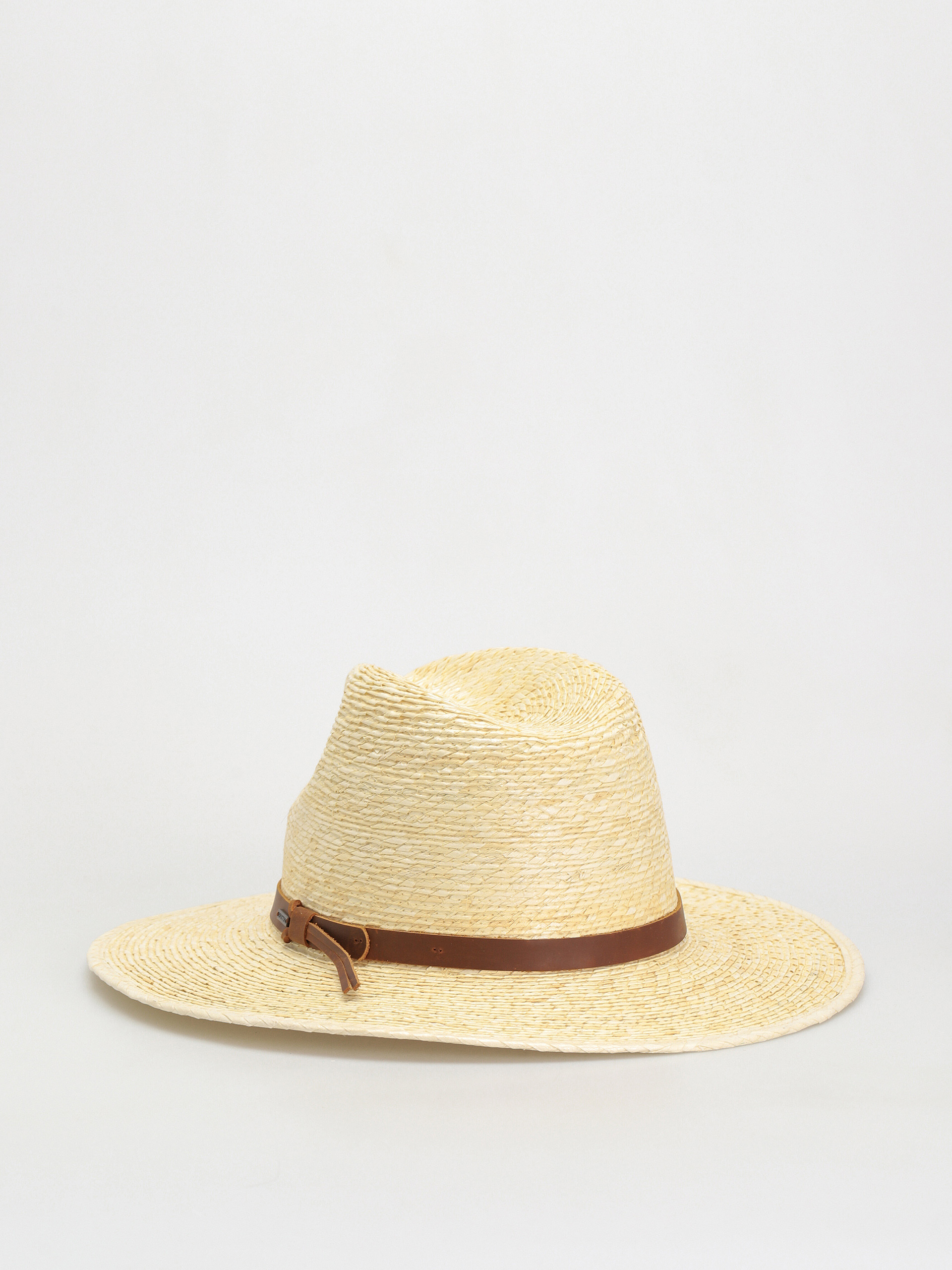 Brixton Field Proper Straw Hat Hut (natural/brown)