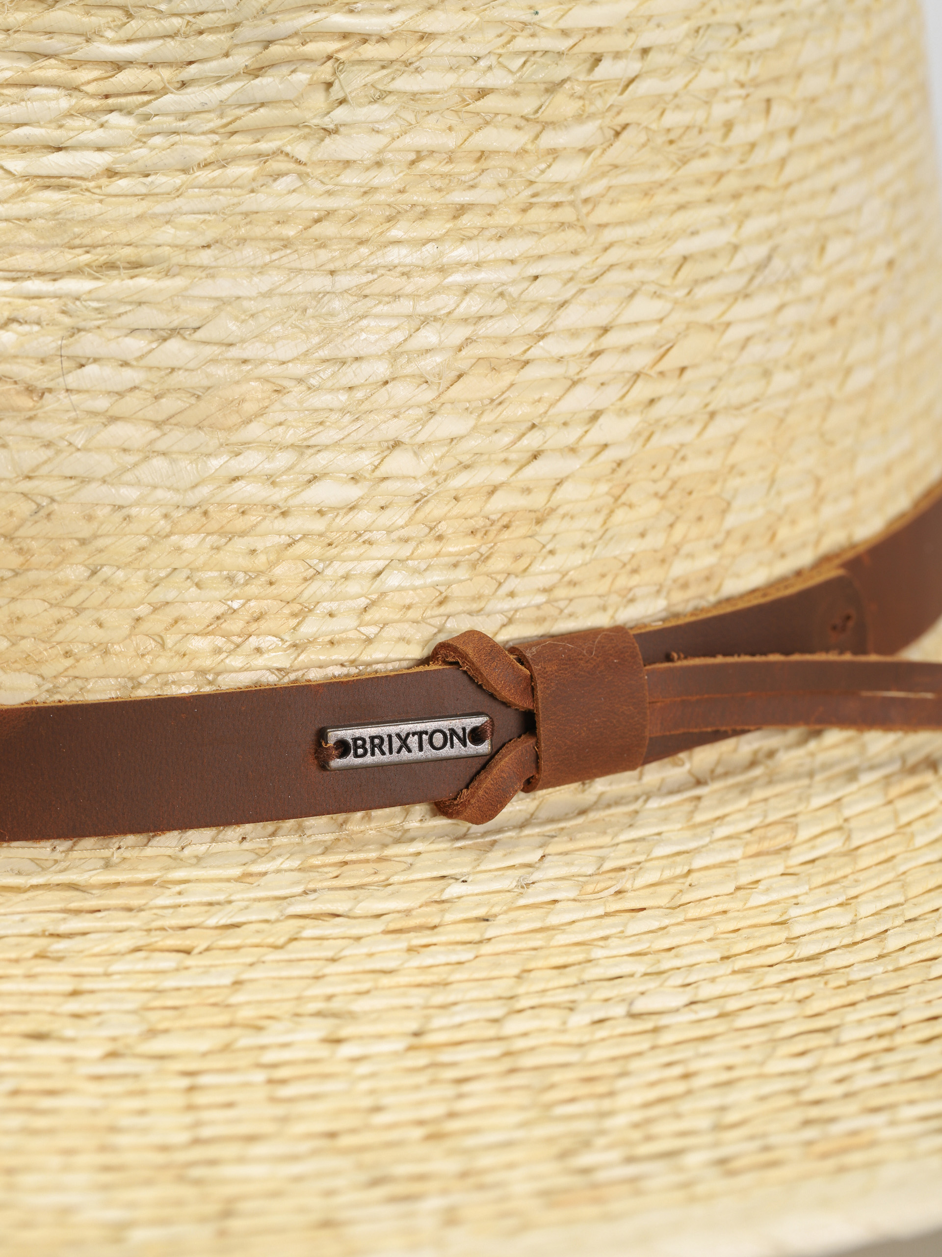 Brixton Field Proper Straw Hat (natural/brown)