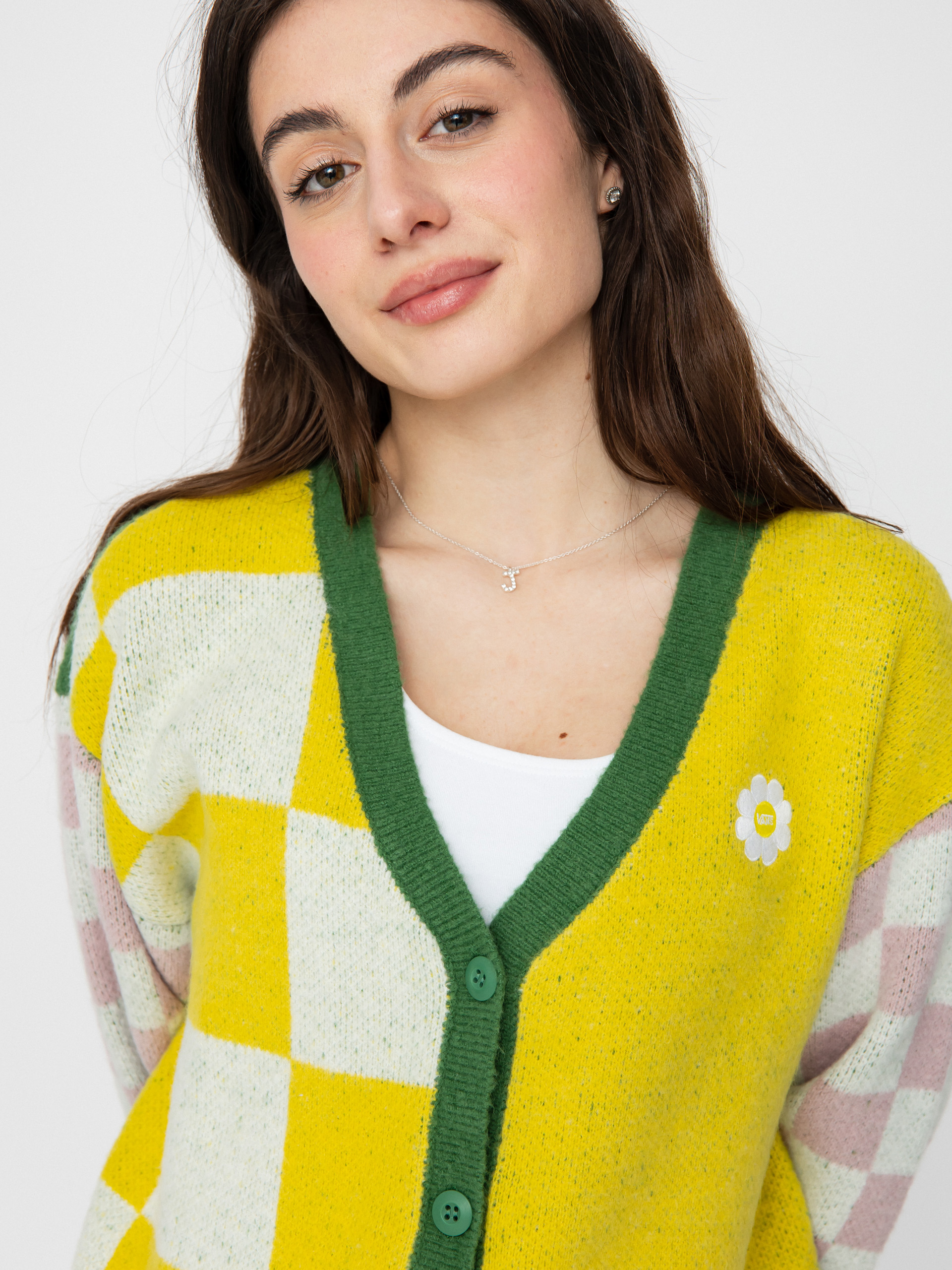 Vans Oversized Floral Cardigan Sweater (oversized floral fairway)