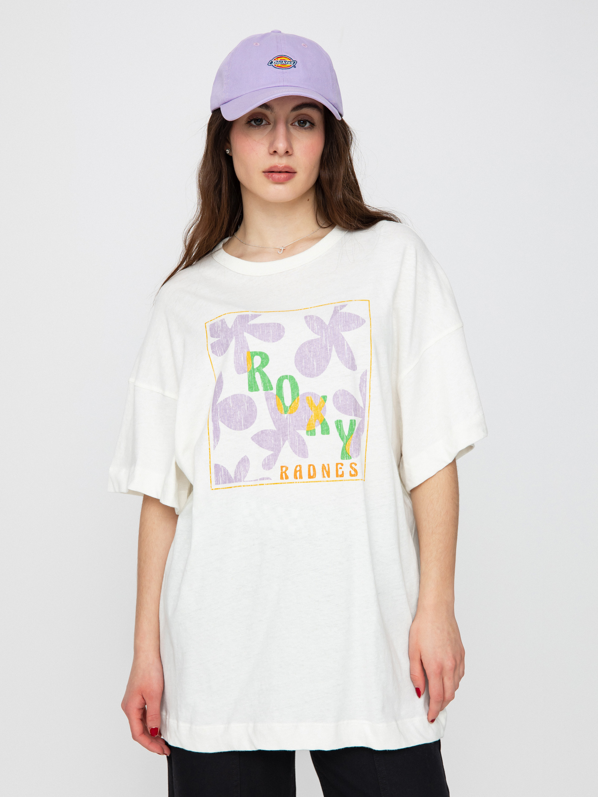 Roxy Sweet Flowers T-Shirt Wmn (snow white)