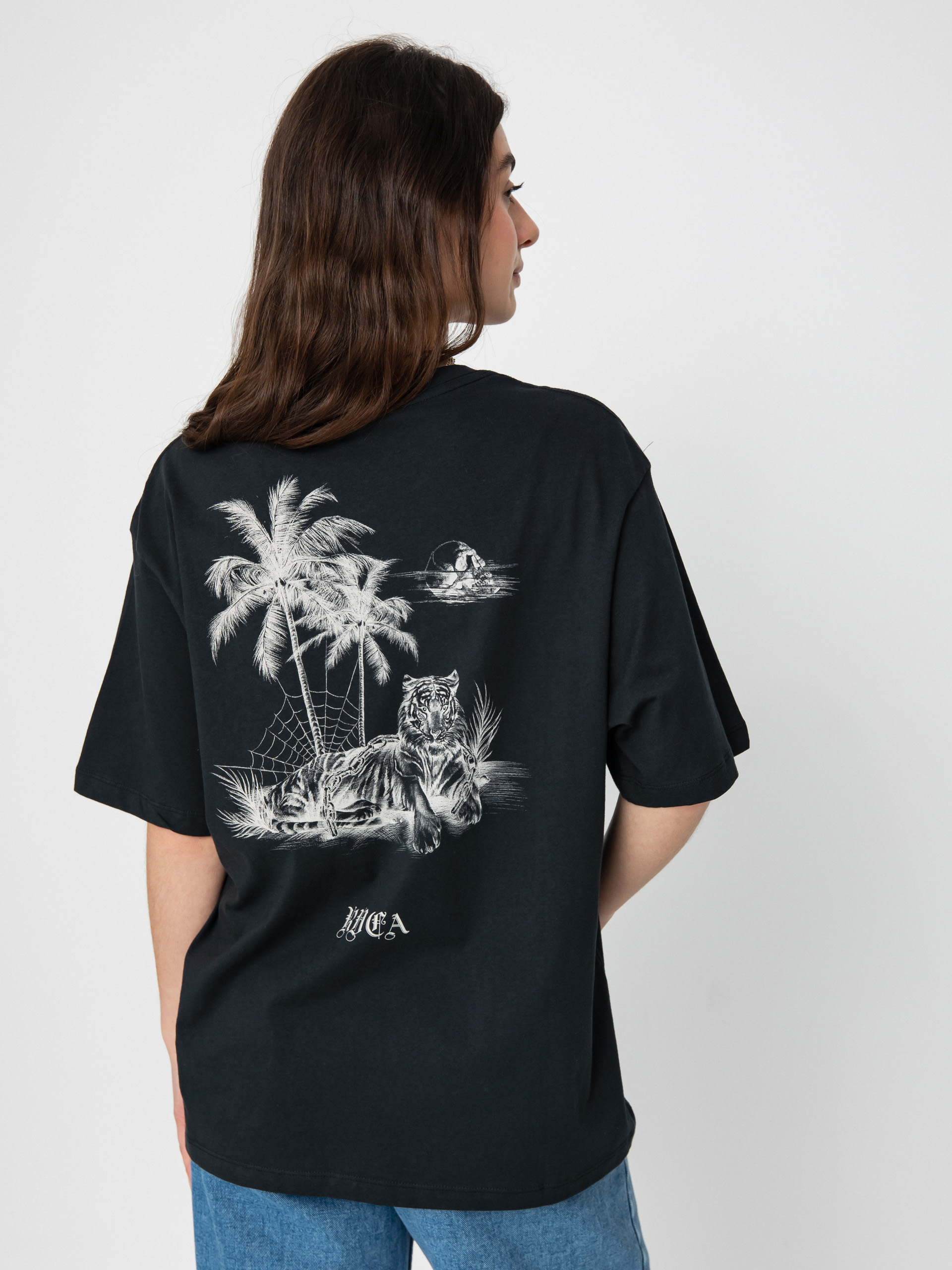 RVCA Tiger Beach T-shirt Wmn (black)