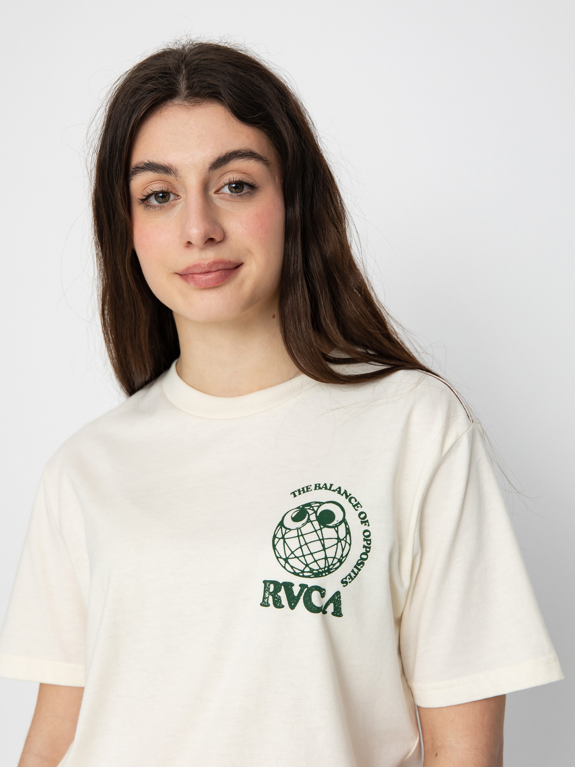 RVCA Pet Cactus T-shirt (antique white)