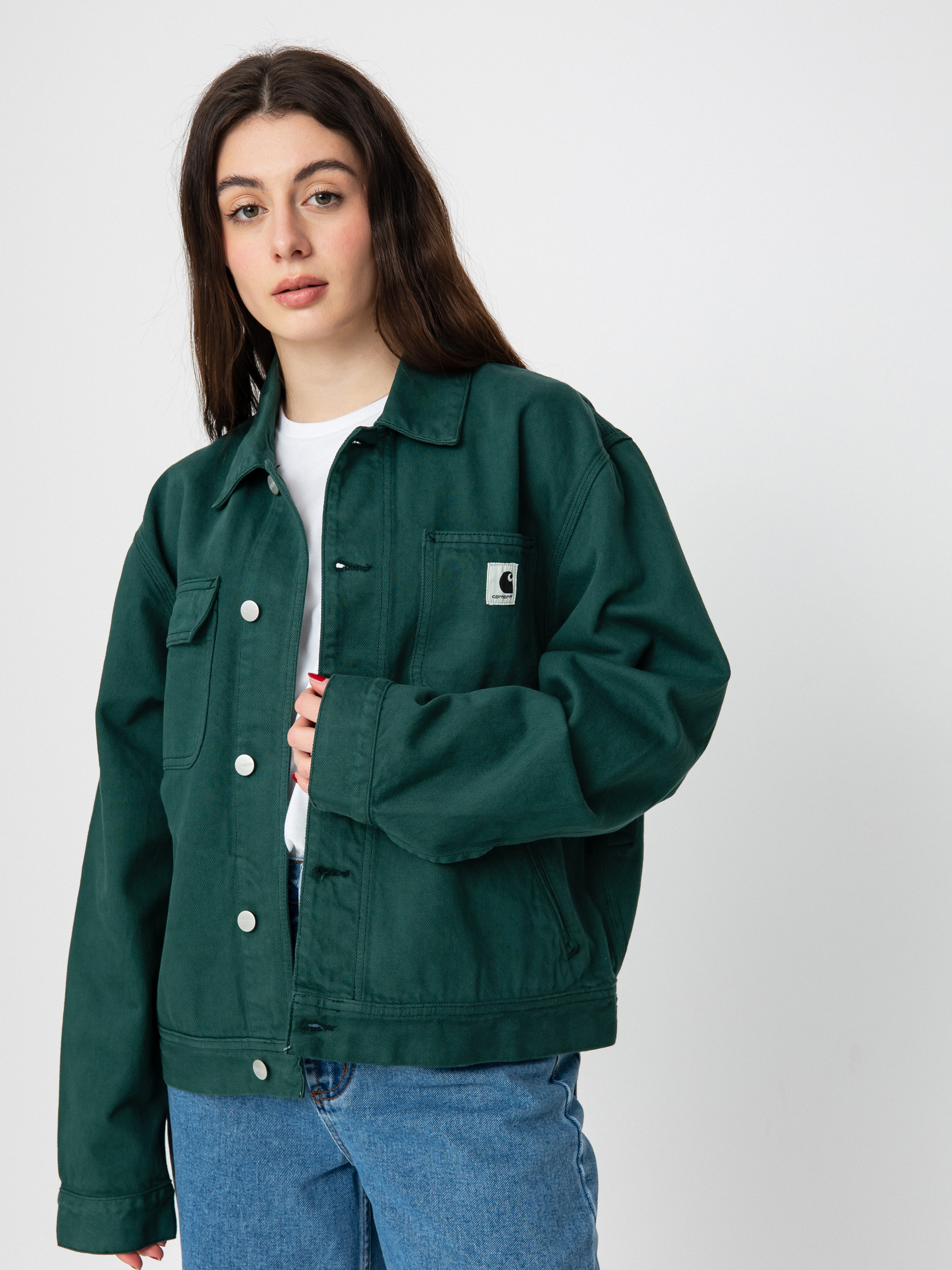 Womens green hot sale carhartt jacket