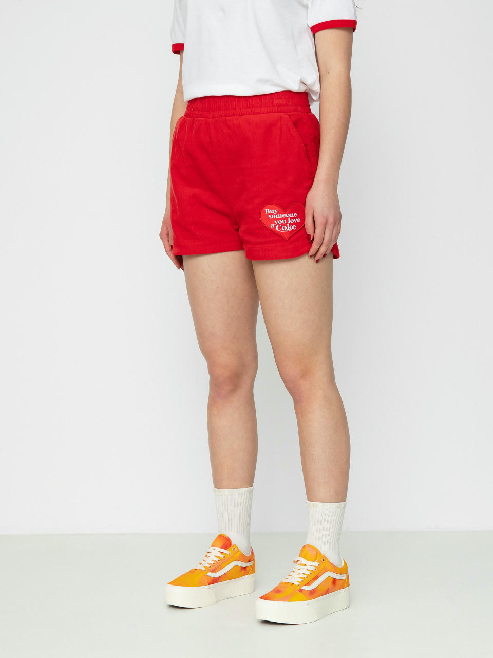 Brixton Coca-Cola Runner Shorts Wmn (cokered)