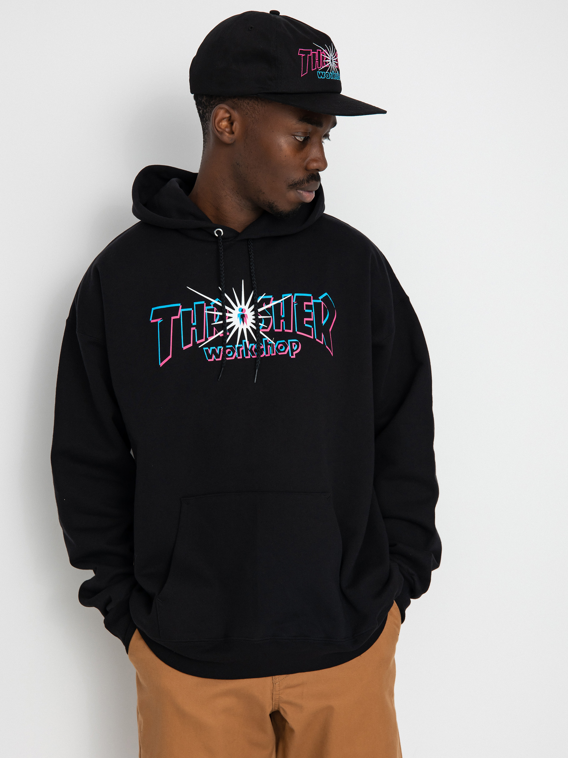 Thrasher X Alien Workshop Nova HD Hoodie (black)