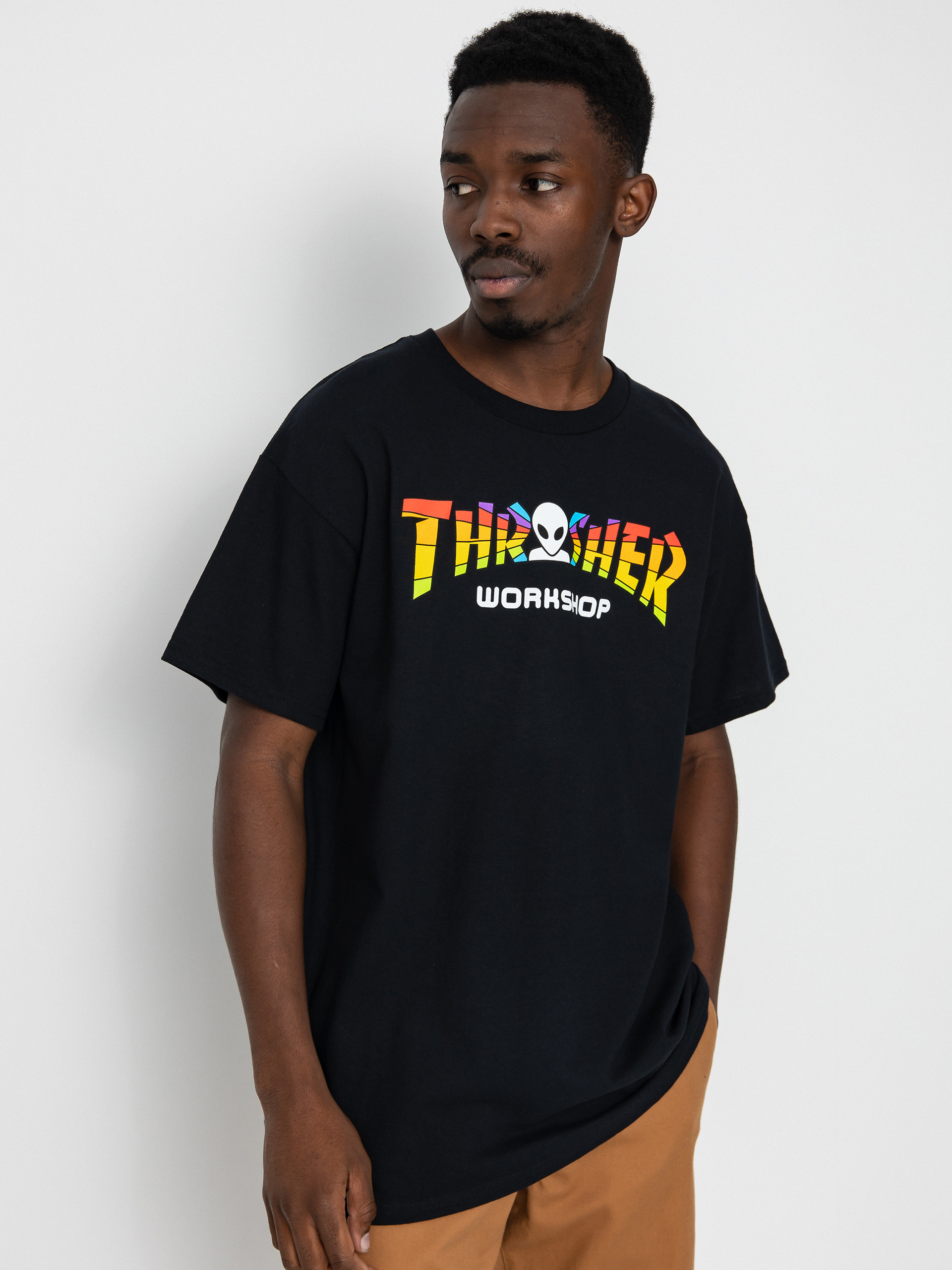 Thrasher X Alien Workshop Spectrum T-shirt (black)