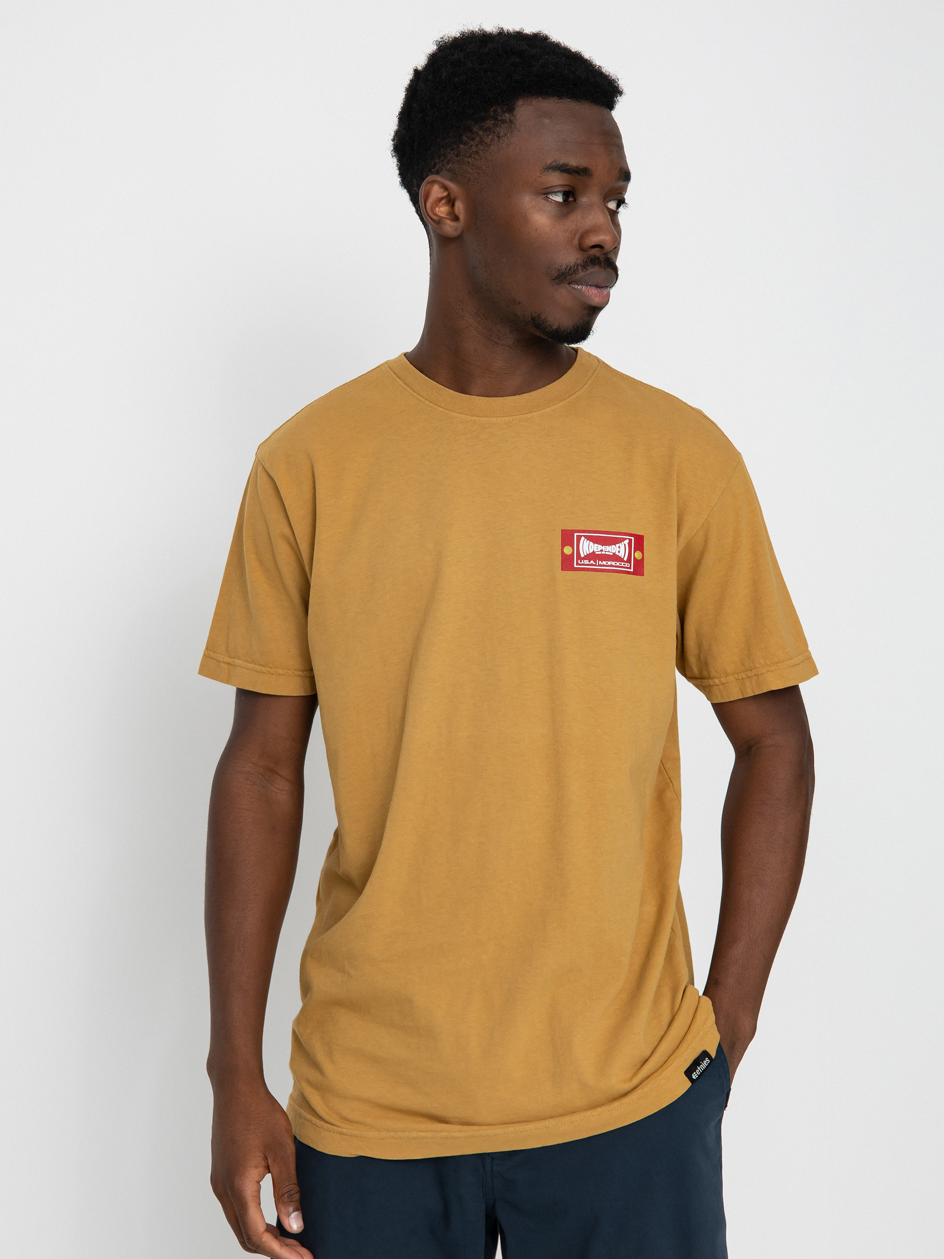 Etnies Independent Wash T-shirt (tobacco)