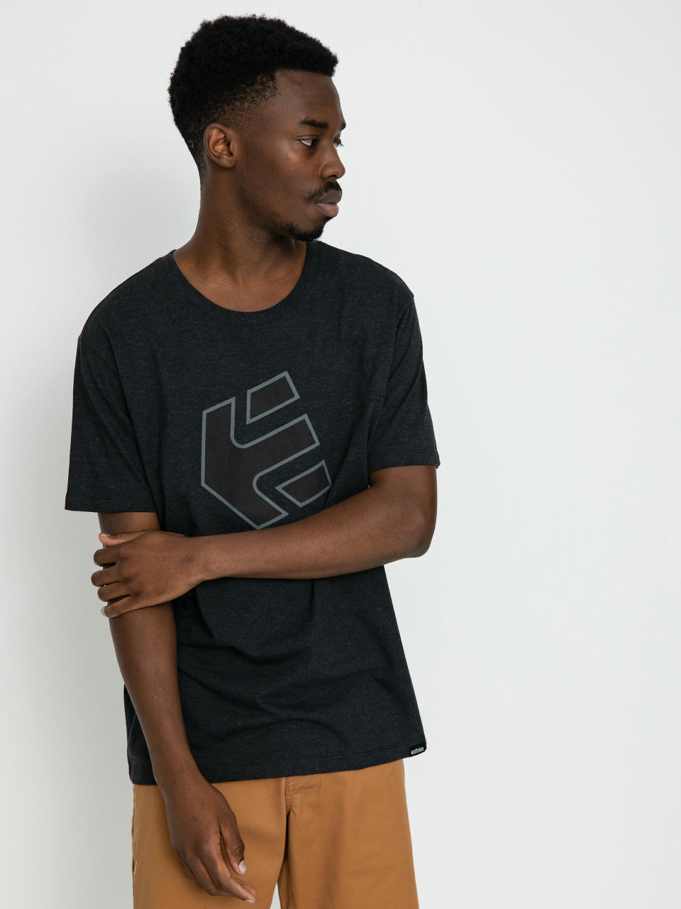 Etnies Crank Tech T-shirt (black/charcoal)