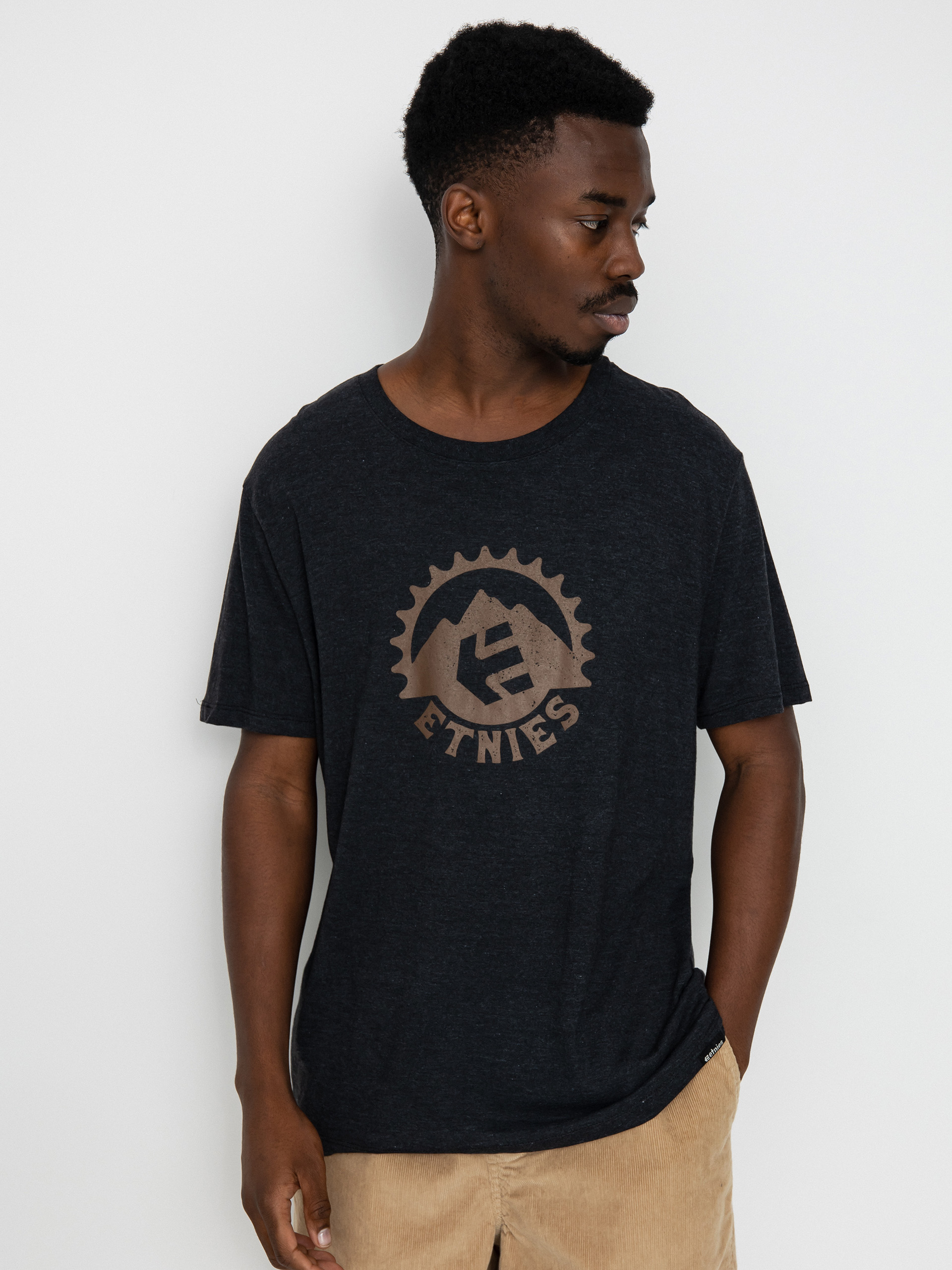 Etnies Spoke Tech T-shirt (black/brown)