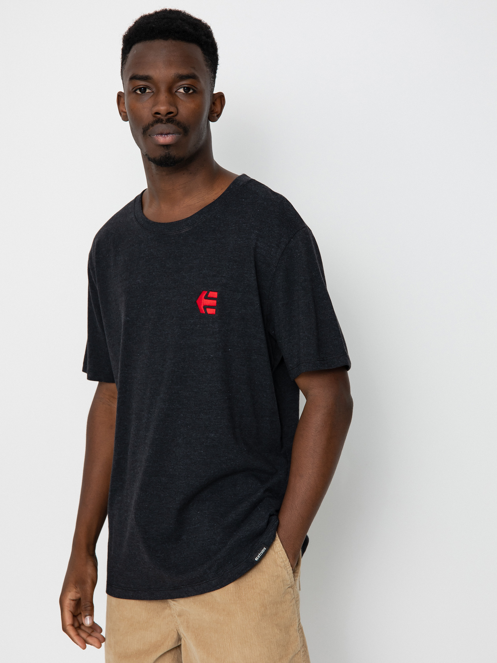 Etnies Icon Quick Dry T-shirt (black/red)