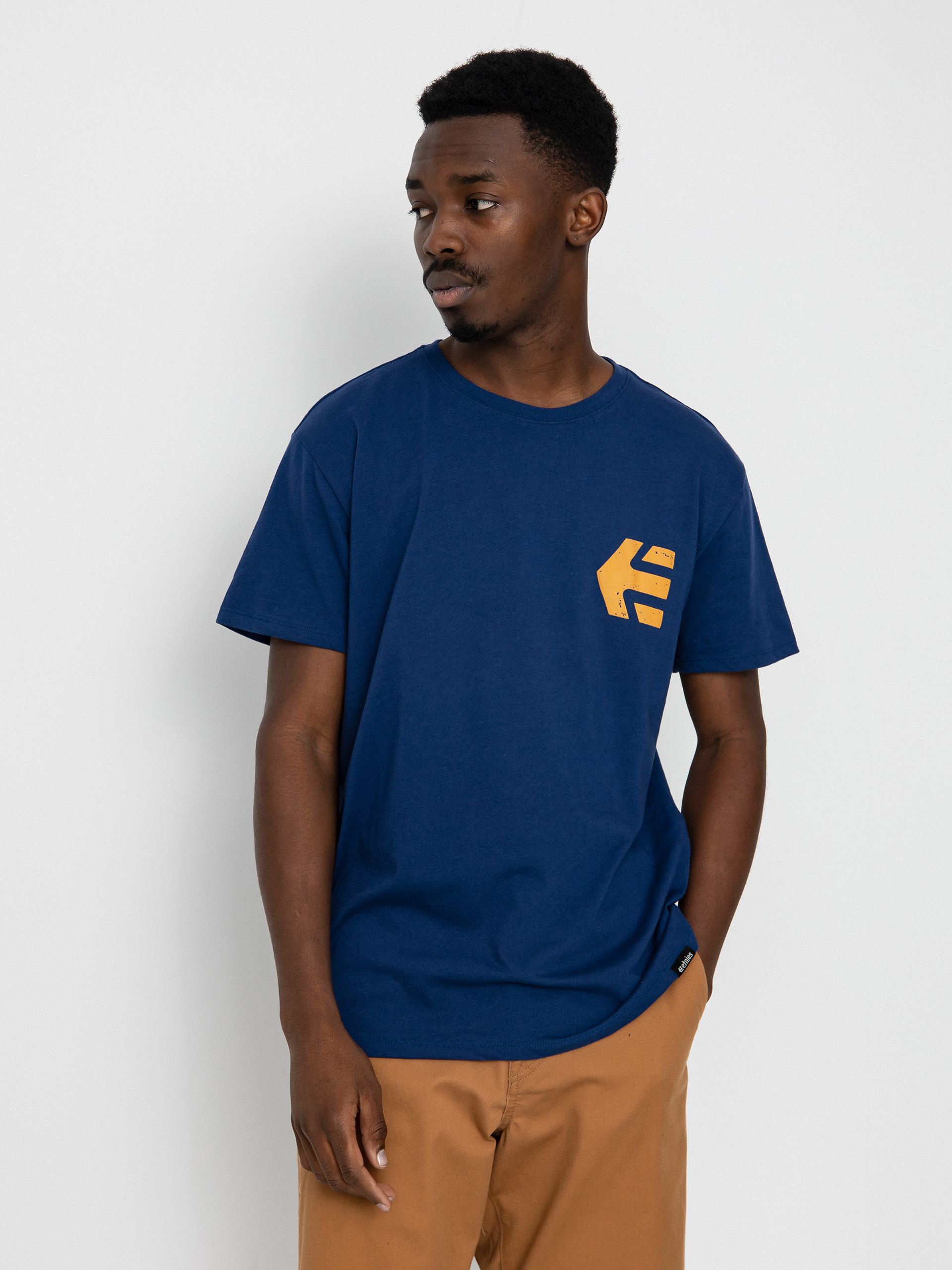 Etnies Skate Co T-shirt (navy/orange)