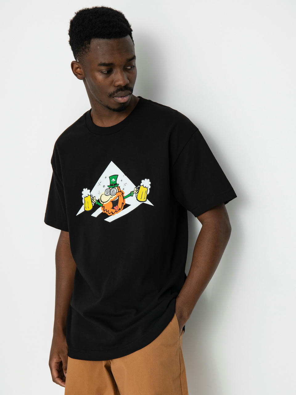 Emerica Leprechaun Triangle T-shirt (black)