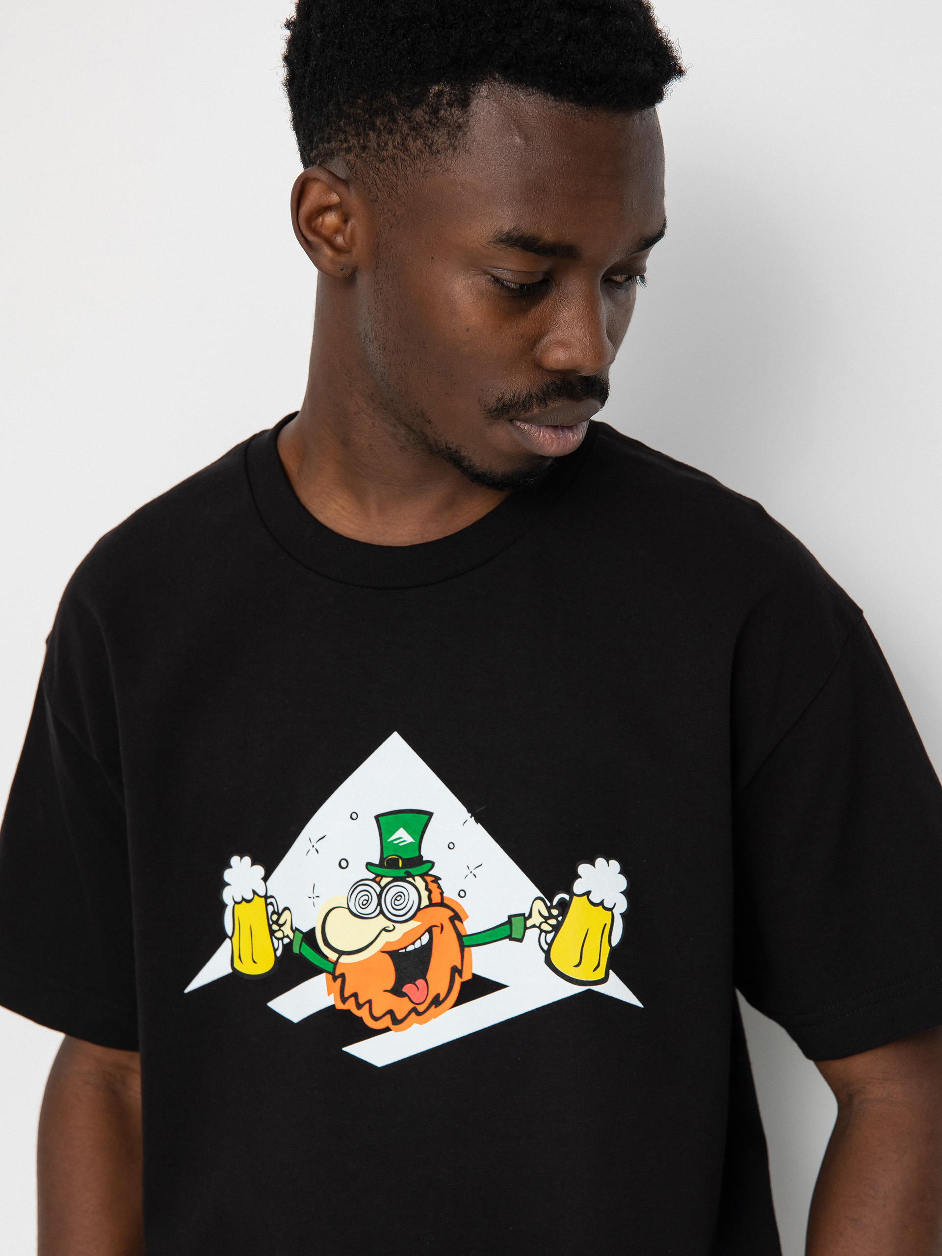 Emerica Leprechaun Triangle T-shirt (black)