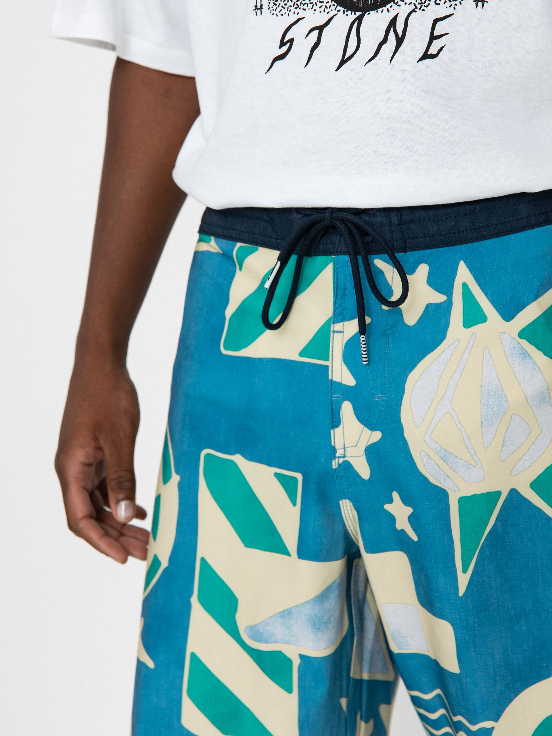 Volcom Geo Stoney 19 Boardshorts (aged indigo)