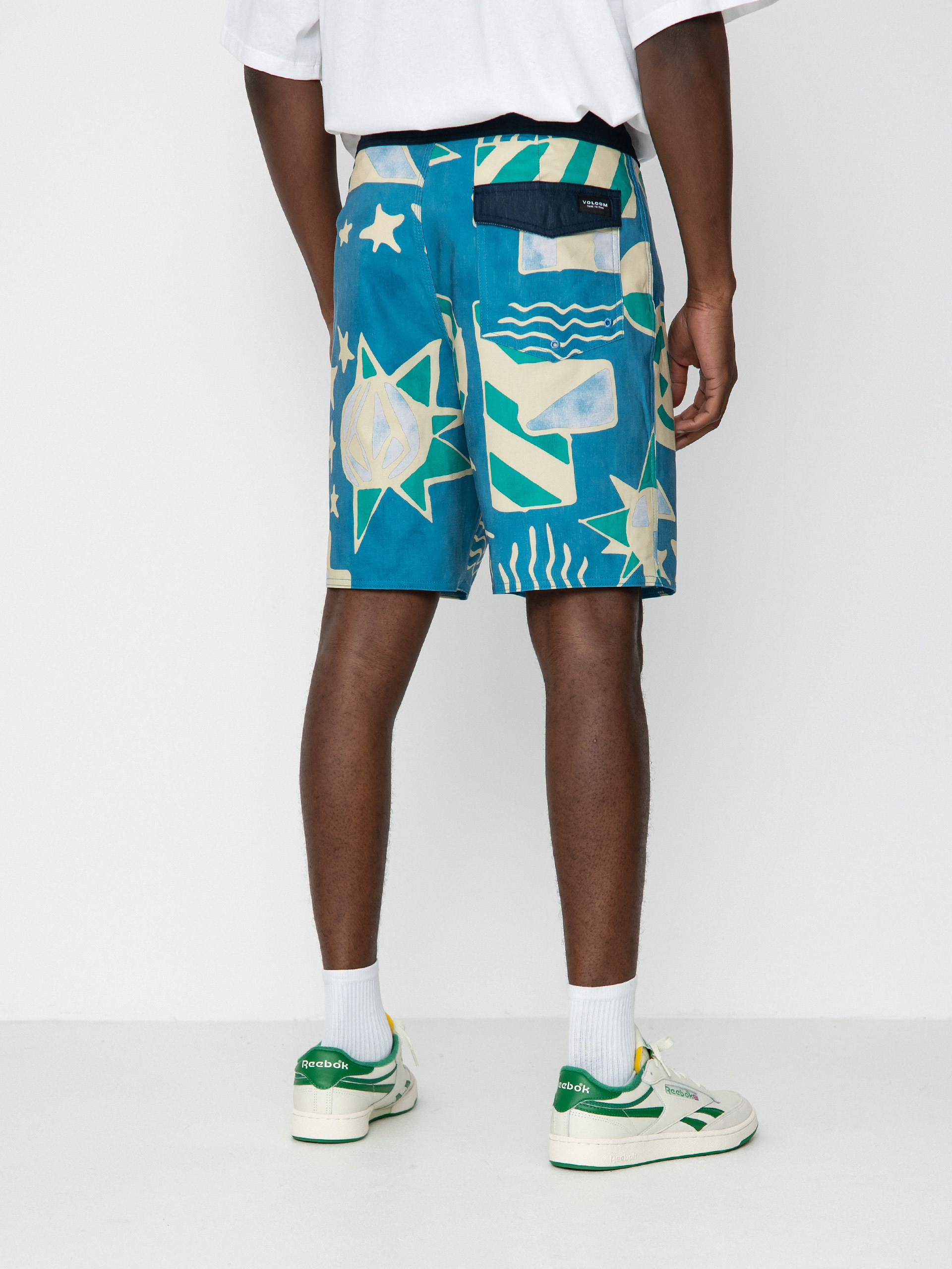 Volcom Geo Stoney 19 Boardshorts (aged indigo)